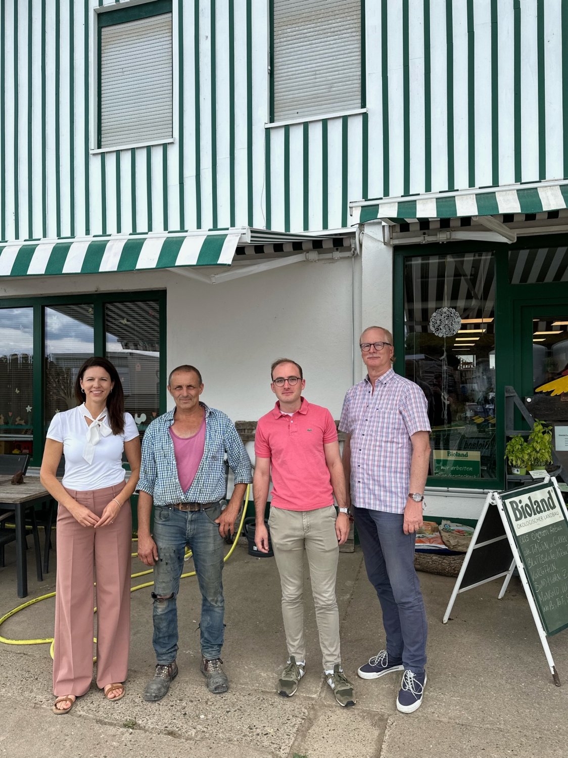 Katja Leikert, Thomas Zell, Nicholas Zeitler und Joachim Rechholz (v.li.).