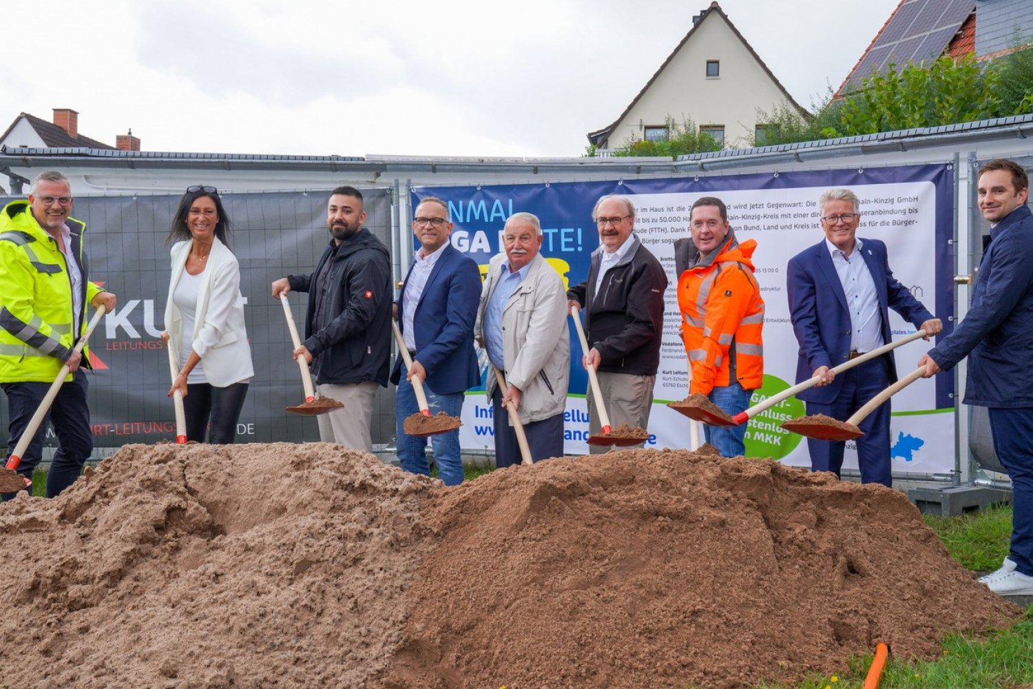 Schlüchtern ist die erste Kommune im Bergwinkel, die von der Kreistochter mit kostenlosen Glasfaser-Anschlüssen versorgt wird.