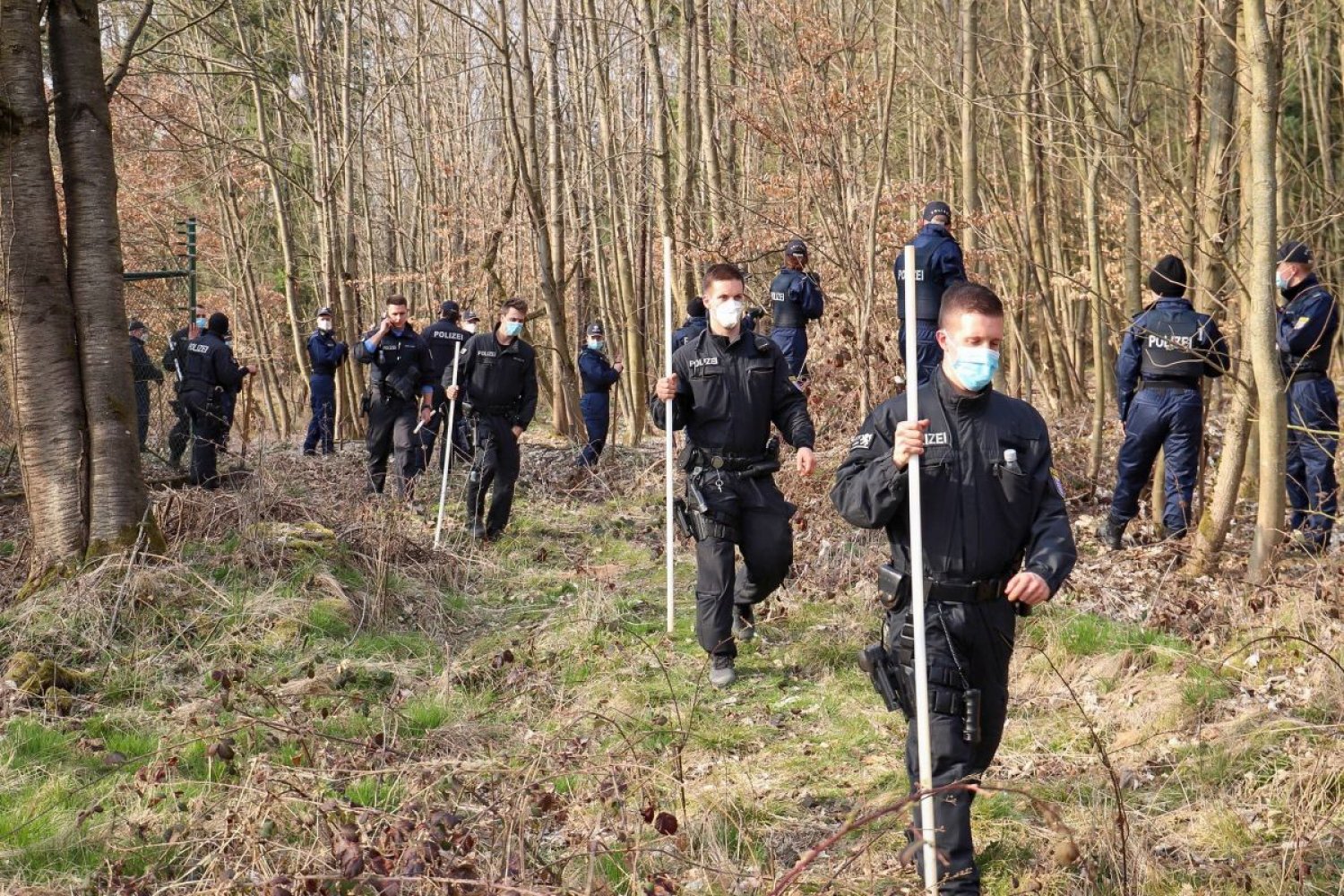 Die Polizei suchte wochenlang nach dem Vermissten.