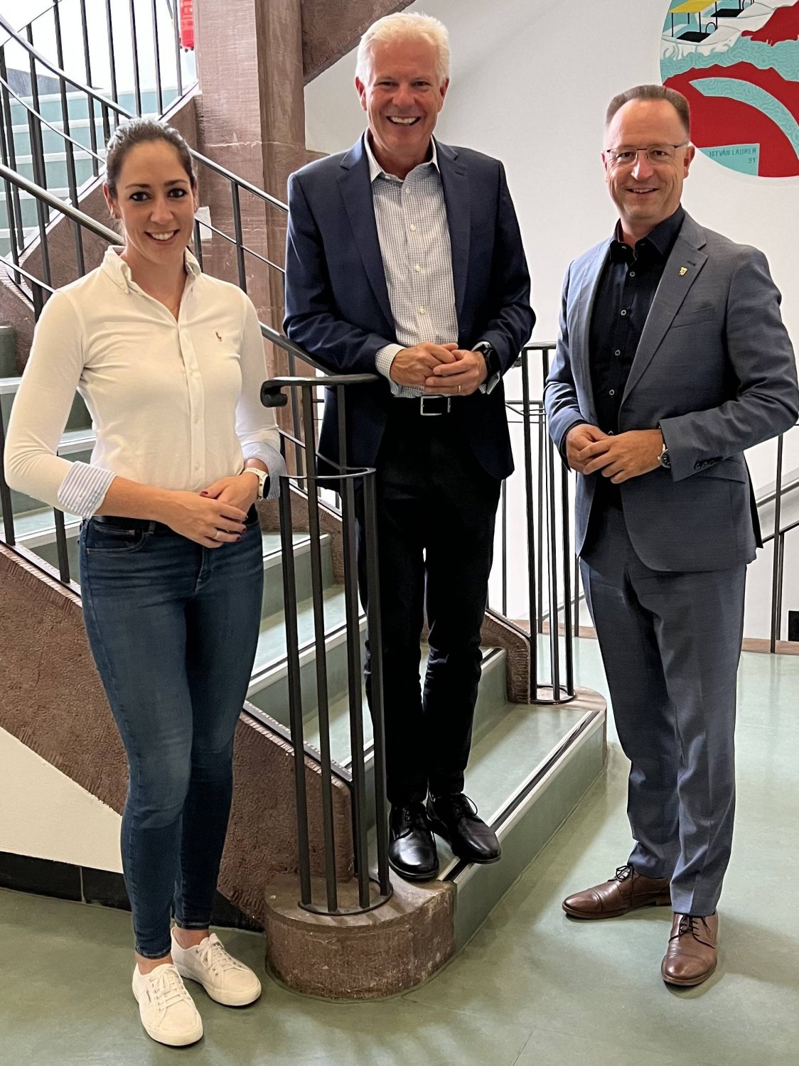 Auf Stippvisite beim Landgericht Hanau.