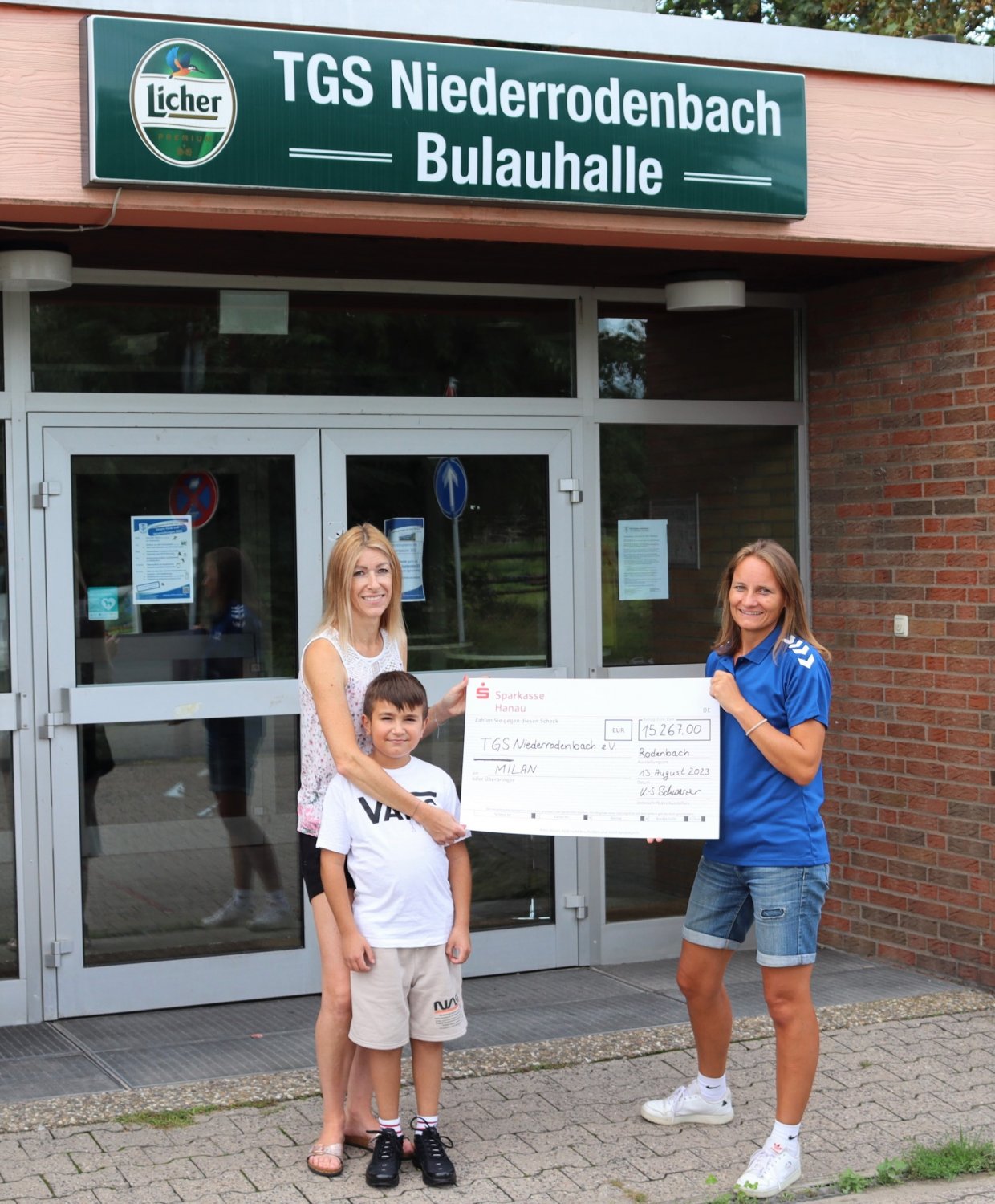 TGS Niederrodenbach startete Spendenaktion für jungen Milan