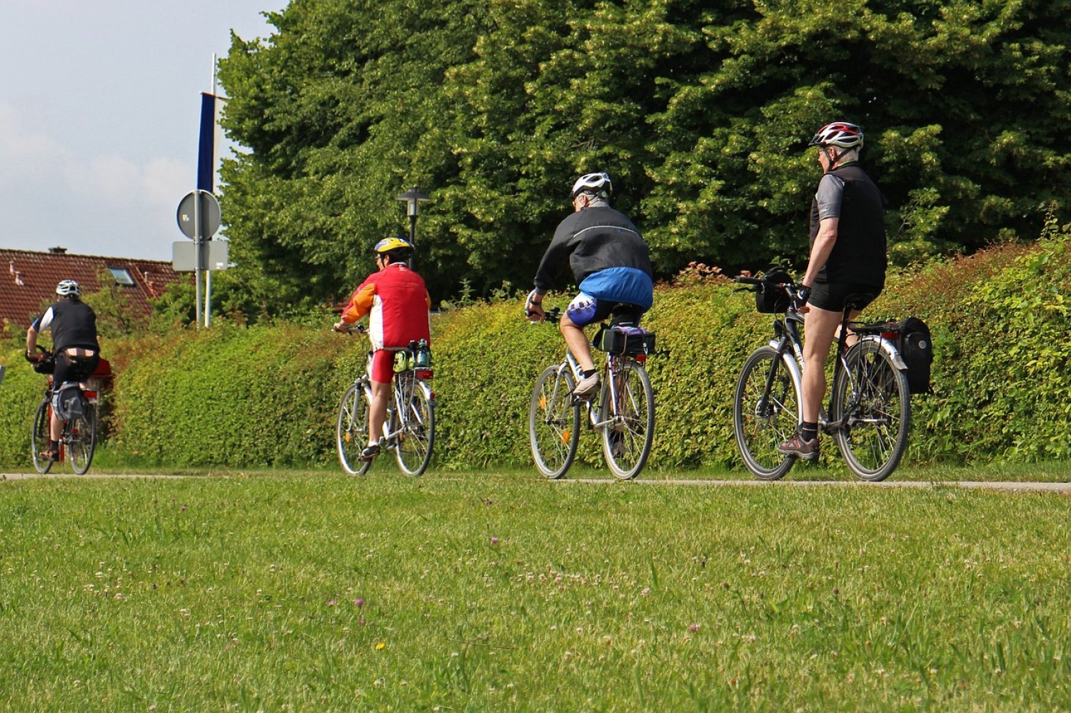 Die Radtour führt über Hochstadt, Wachenbuchen, Bischofsheim bis nach Dörnigheim.