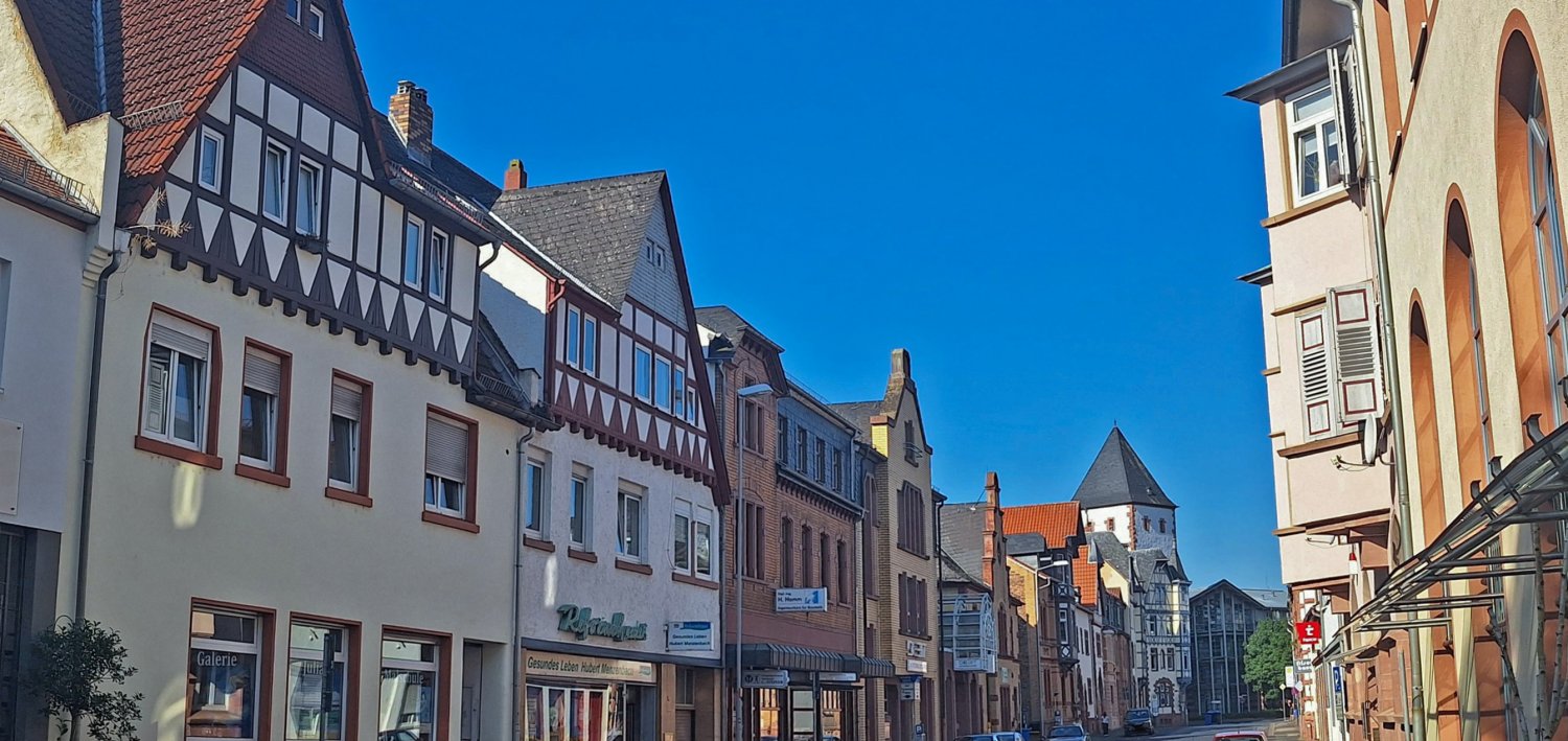Teil des Fördergebiets Bindeglied Altstadt-Kinzig-Südstadt: die Seestraße.