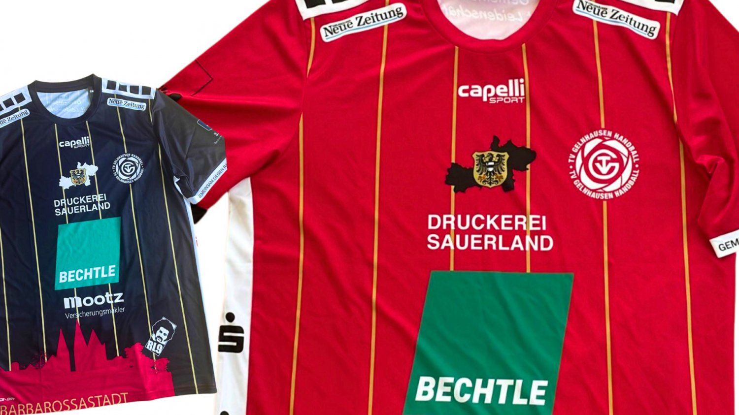 Als Hommage an die Heimat soll das TVG-Trikot im Rathaus ausgestellt werden.