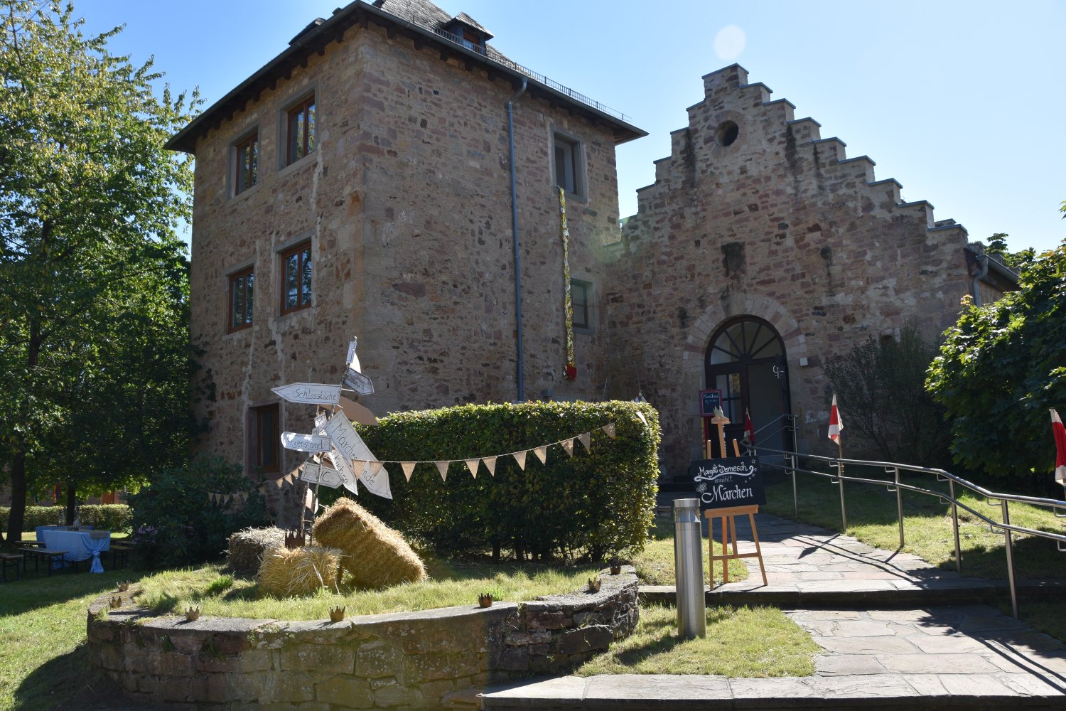 Dieses Schloss ist jetzt eine Kita