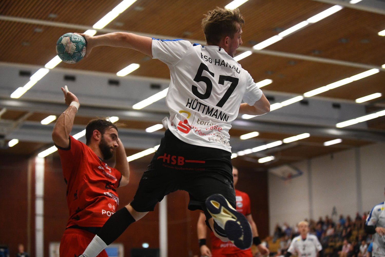 Paul Hüttmann im Spiel gegen ASV Hamm-Westfalen.