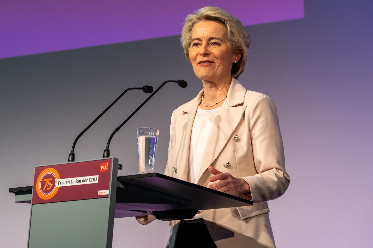 Ursula von der Leyen in Hanau