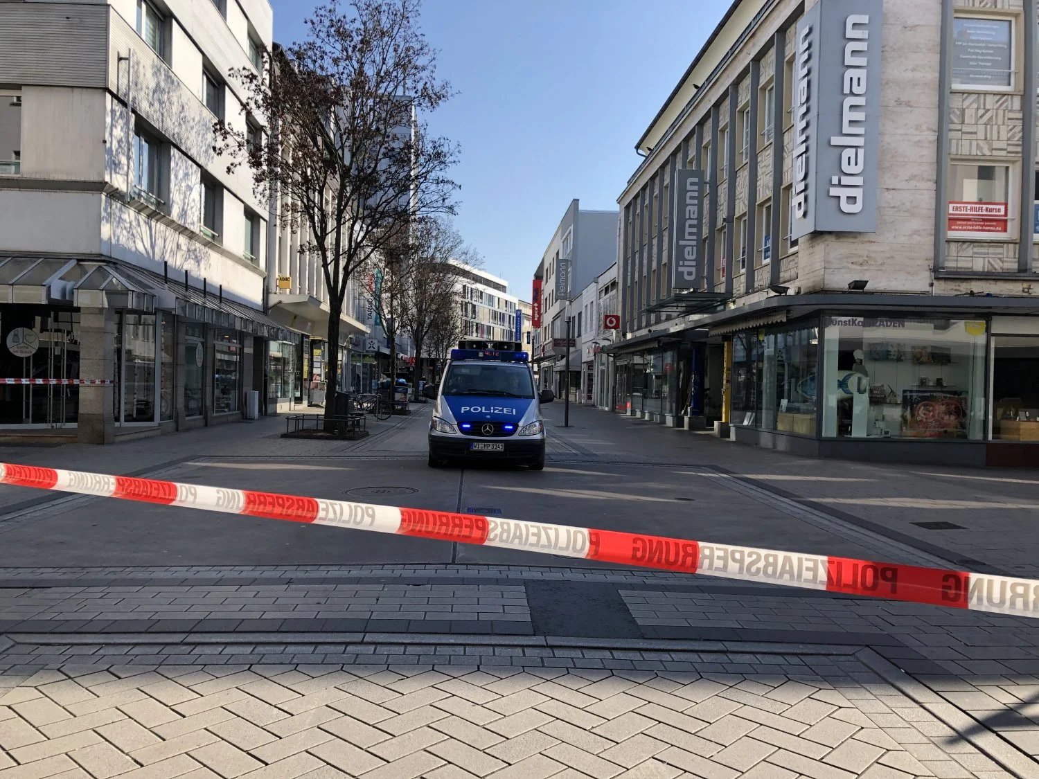 Entwarnung: Kein Bombenfund in Hanau.