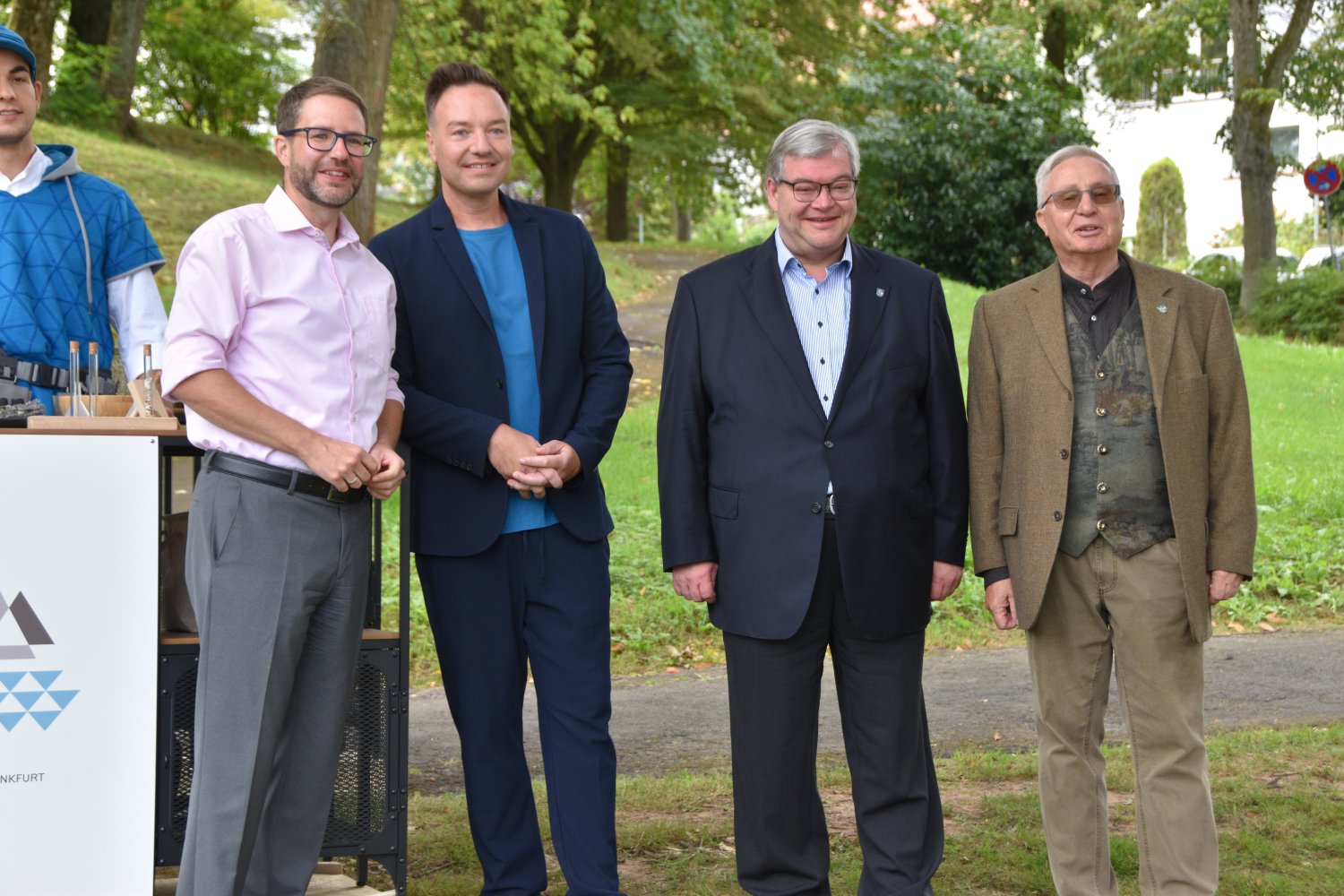 v.l.: Thorsten Stolz, Henning Strauss, Tobias Weisbecker, Michael Heim