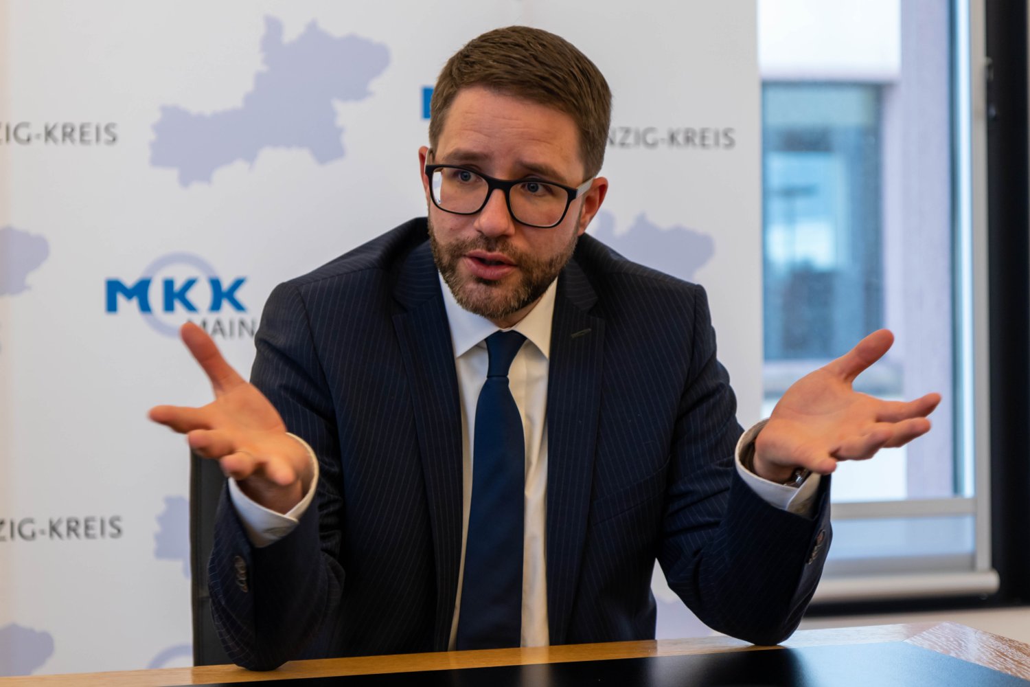 Landrat Thorsten Stolz (SPD) spricht Klartext.