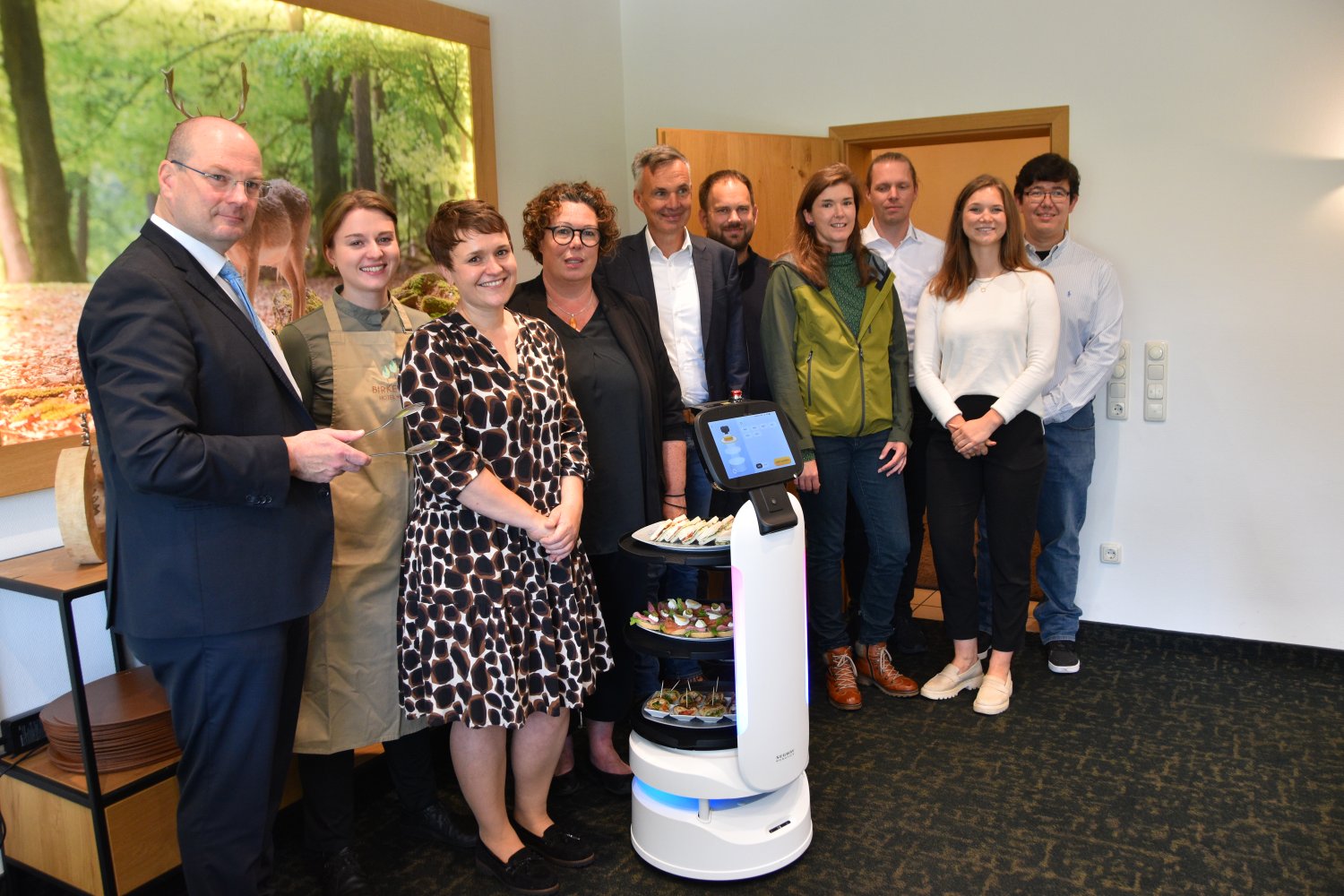 Dieser Roboter soll die Gastronomie unterstützen