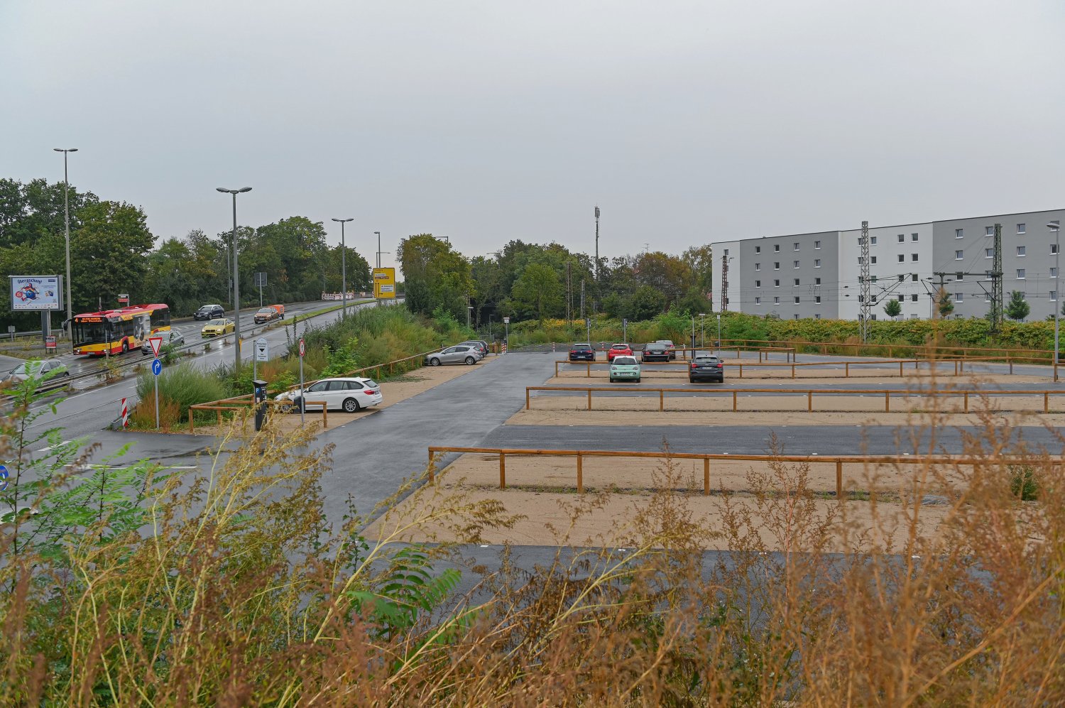 Ab sofort für einen Euro pro Tag fußläufig zur Innenstadt parken: Die 130 Parkplätze sind ausschließlich für Pkw vorgesehen.