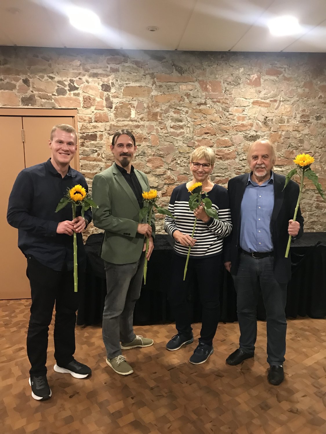 Auf dem Foto zu sehen ist der neue Kreisvorstand (v.l.n.r. Jakob Mähler, Thomas Gassen, Beate Boege-Sonnek und Joachim Nickel - abwesend Anja Zeller, Philip Schinkel sowie Emily Benatzky und Tim Koczkowiak).