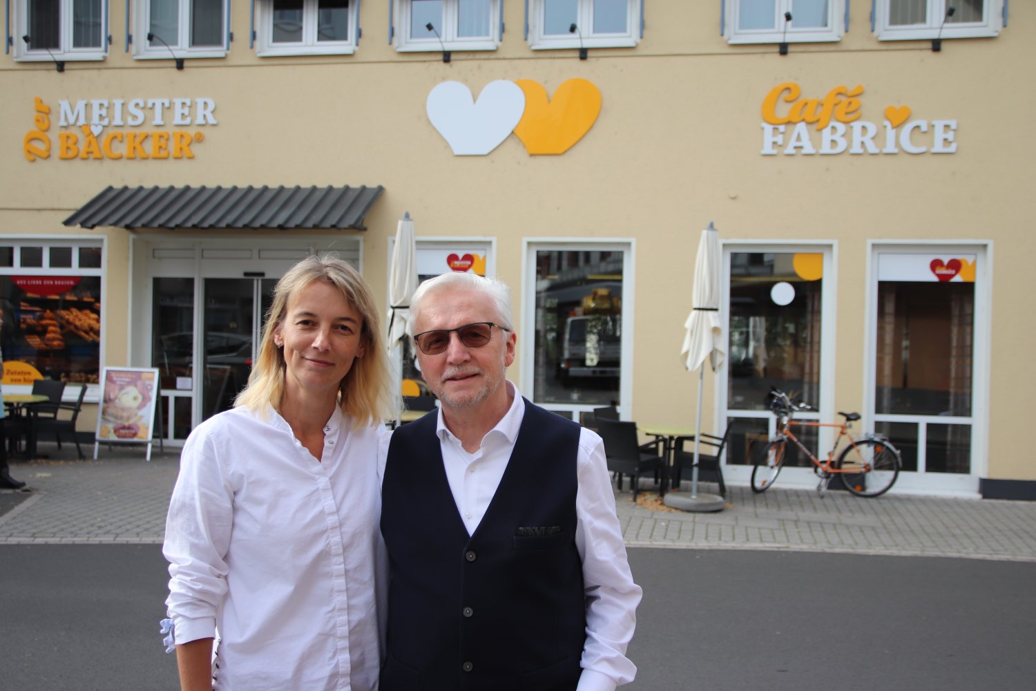 Ein erfolgreiches Duo in Café Fabrice und Hotel Stadt Schlüchtern: Inhaberin Janet Dietrich und Wolfgang Stehling. 