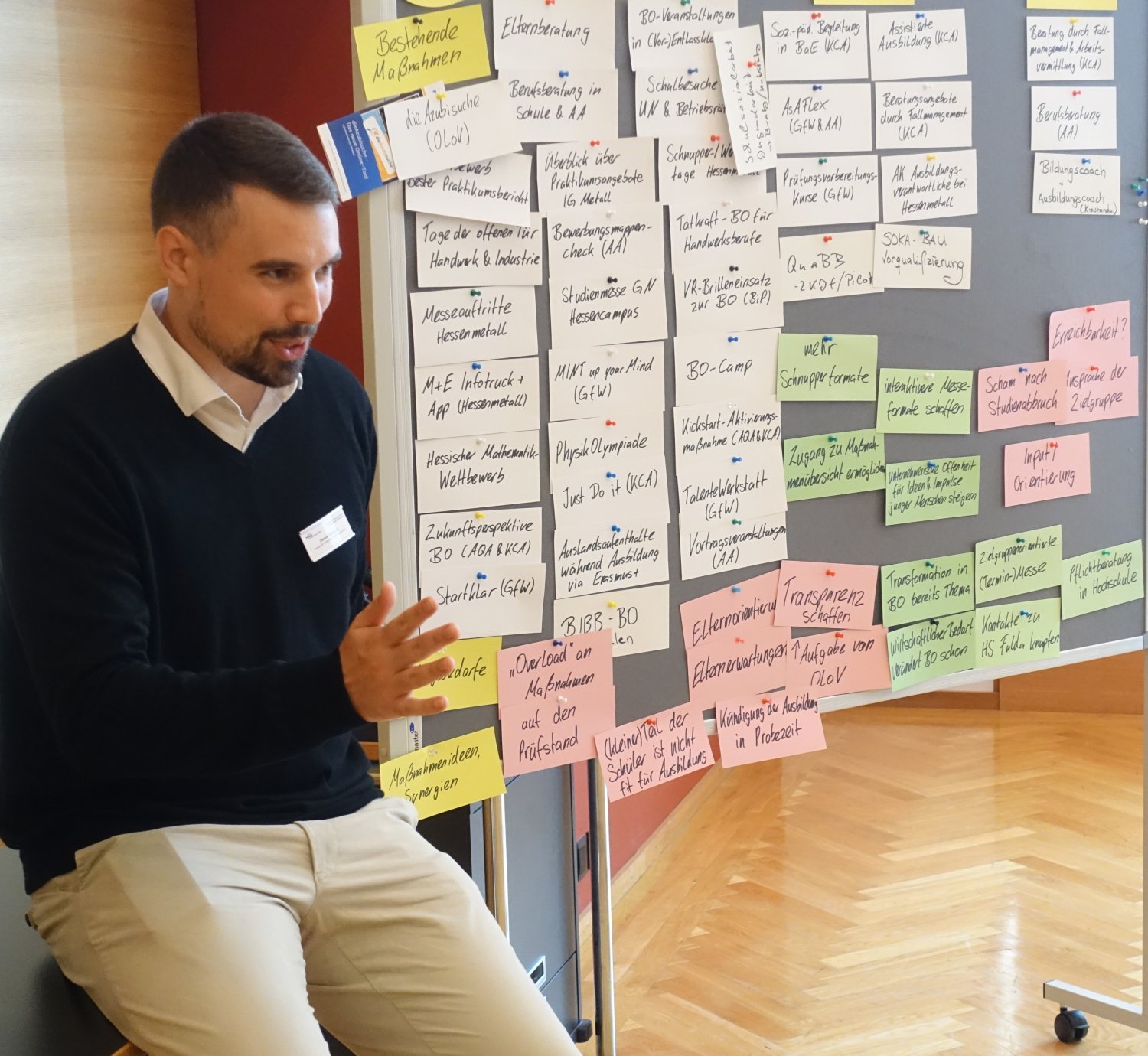 In Kleingruppen wurden die strategischen Ansätze zur Fach- und Arbeitskräftesicherung intensiv erörtert.