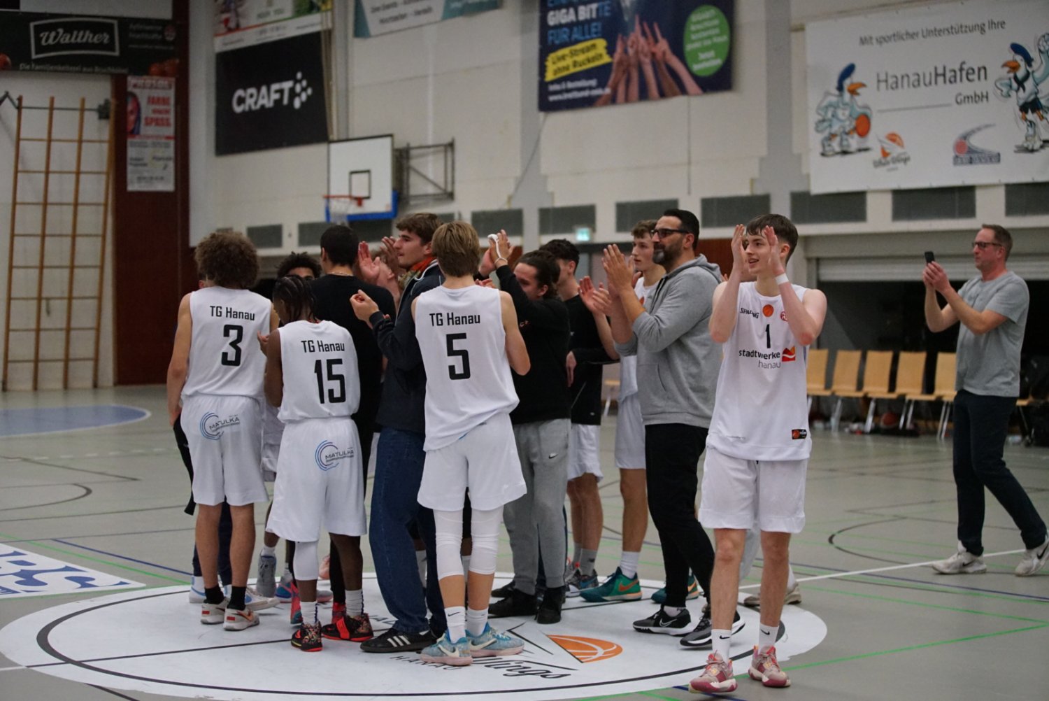 Die TG Hanau gewinnt zu Hause gegen Saarlouis.