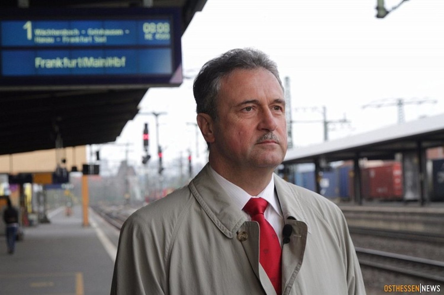 Claus Weselsky, der Vorsitzende der Gewerkschaft Deutscher Lokomotivführer.