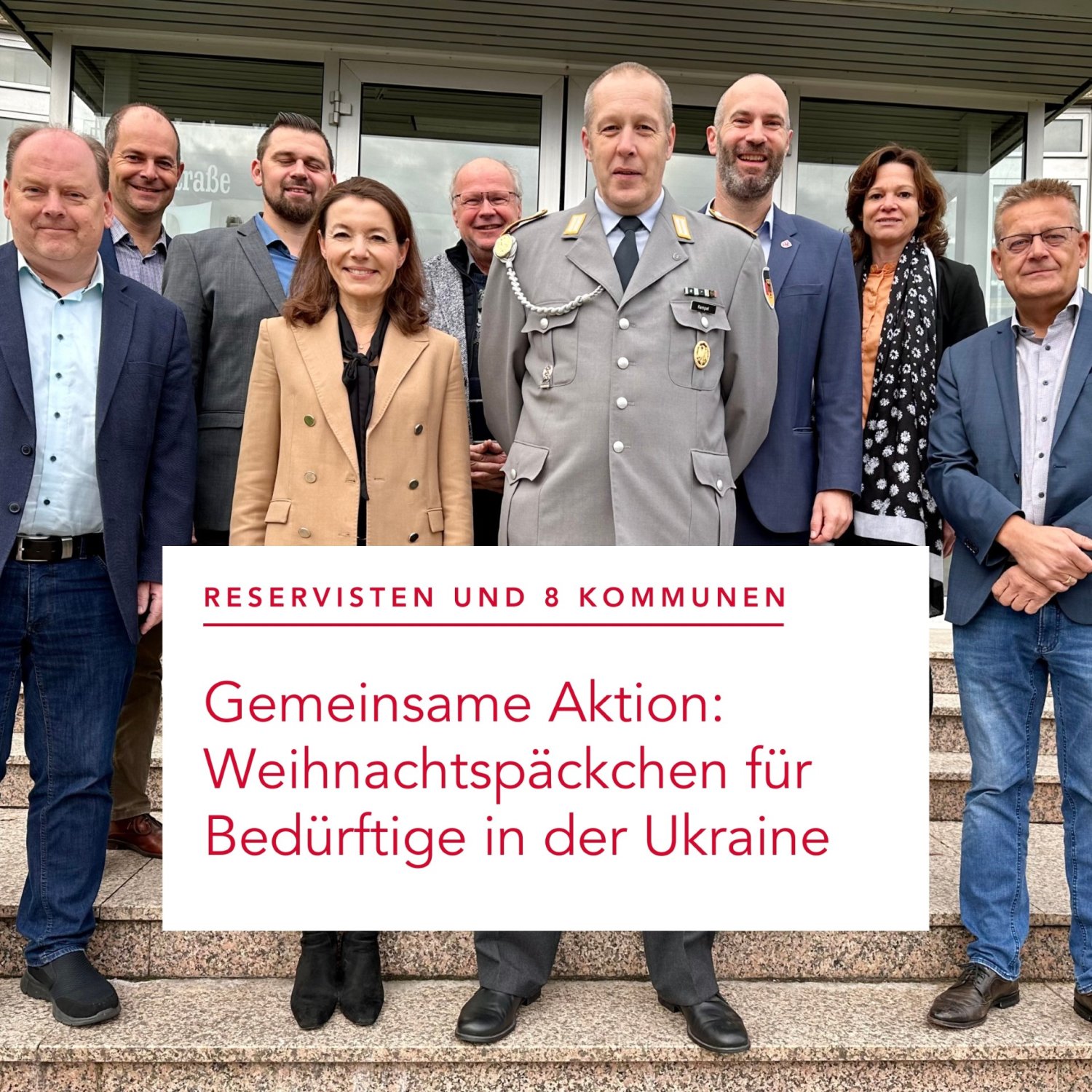 Die Gemeinde Freigericht unterstützt die Weihnachtspäckchenaktion für die Ukraine