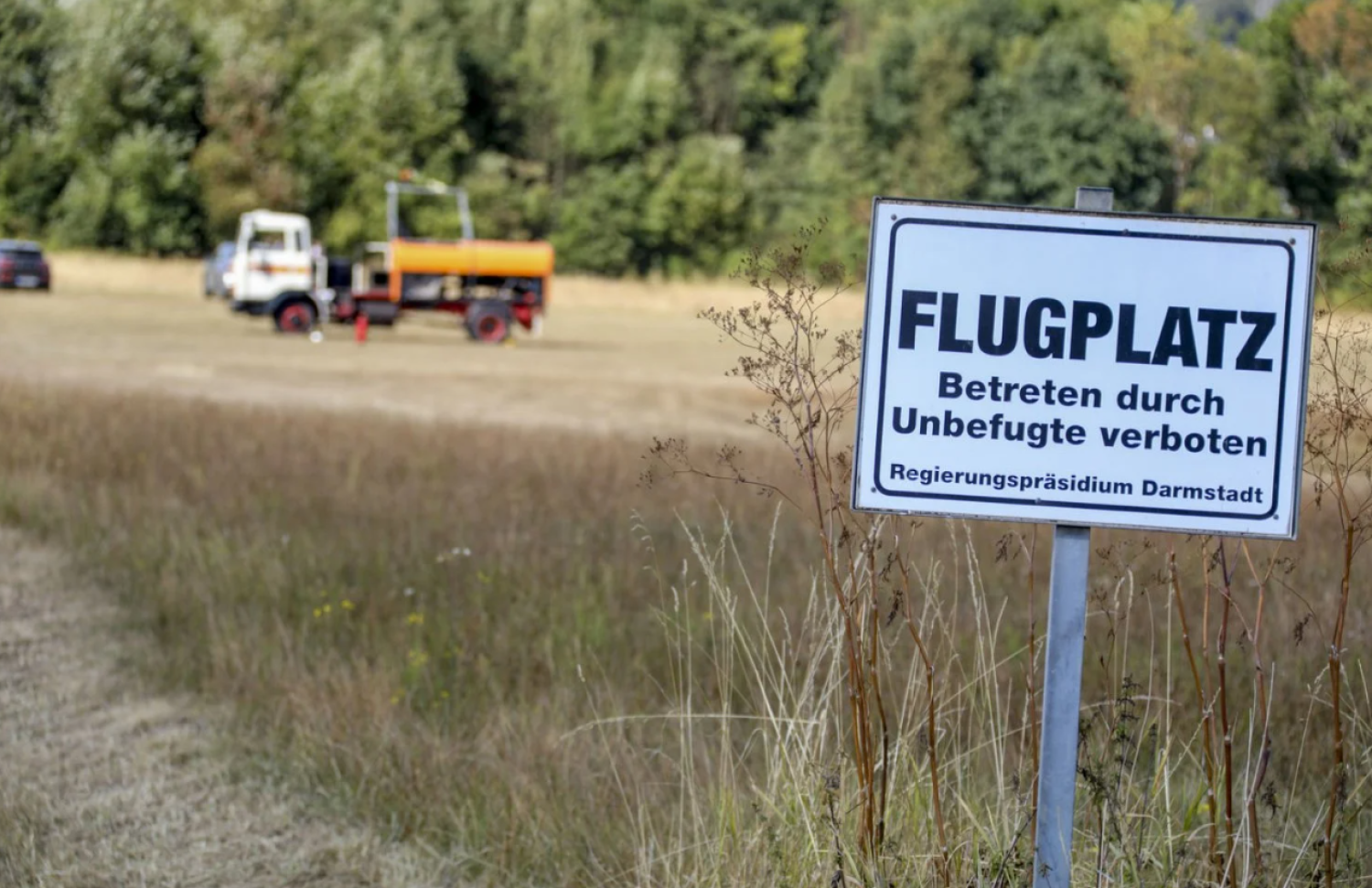 Unfall mit Leichtflugzeug bei Notlandung