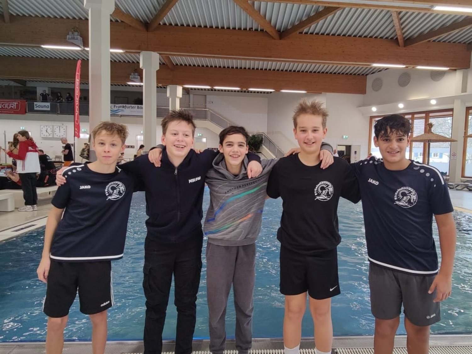 Der SV Gelnhausen freute sich, mit dem jungen Team beim Hessenentscheid vertreten zu sein. 