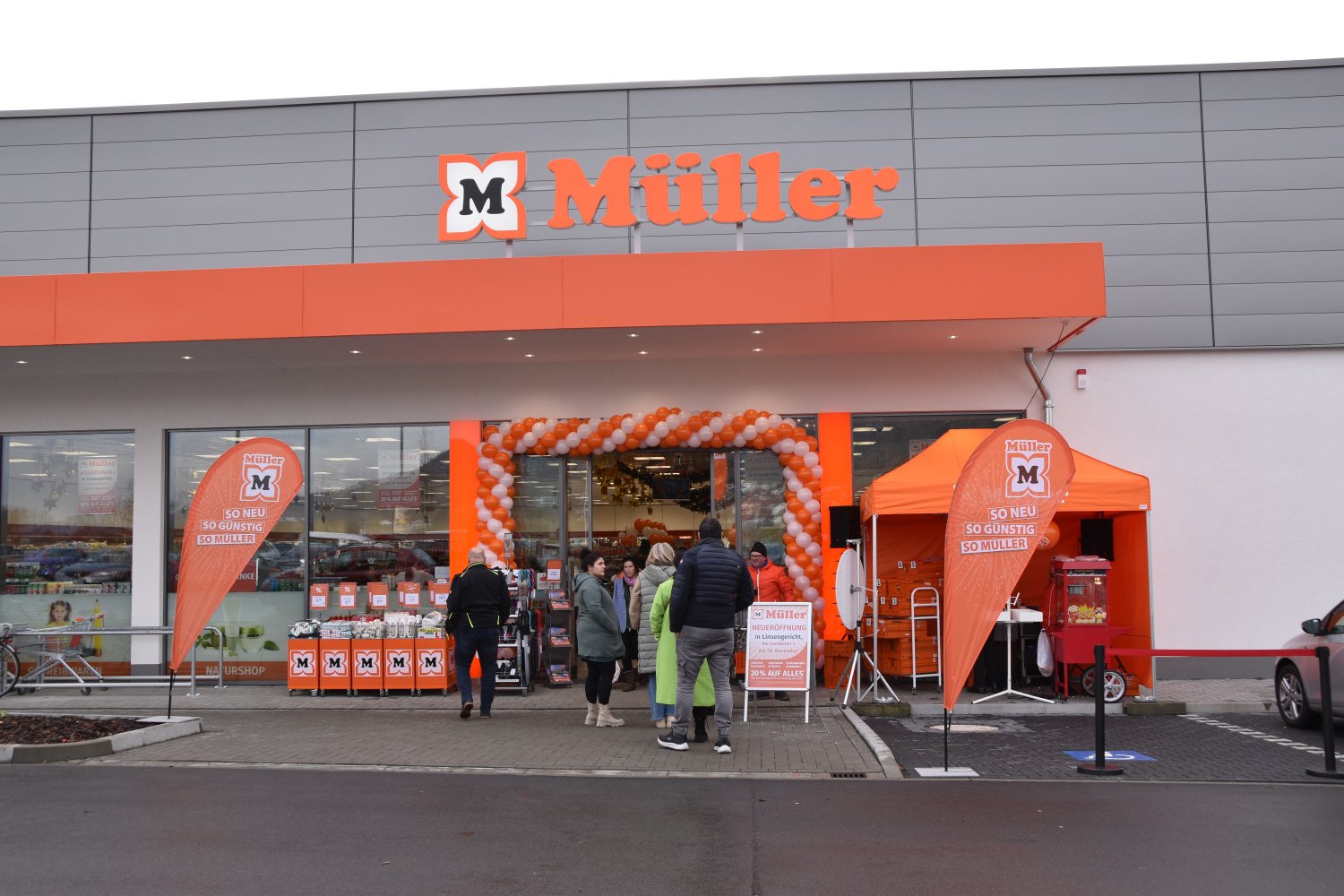 Müller-Neueröffnung in Linsengericht