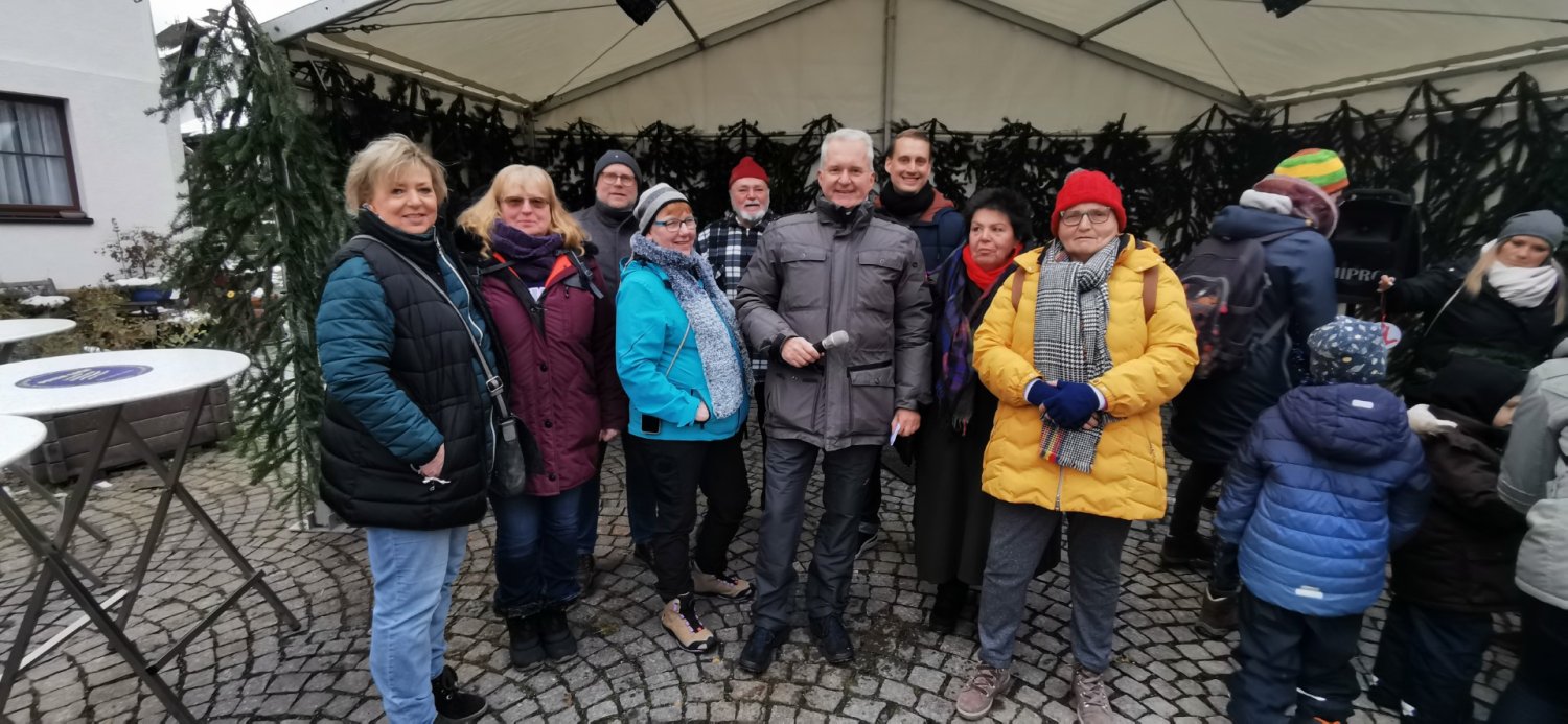 Ein gelungener Weihnachtsmarkt am ersten Advent