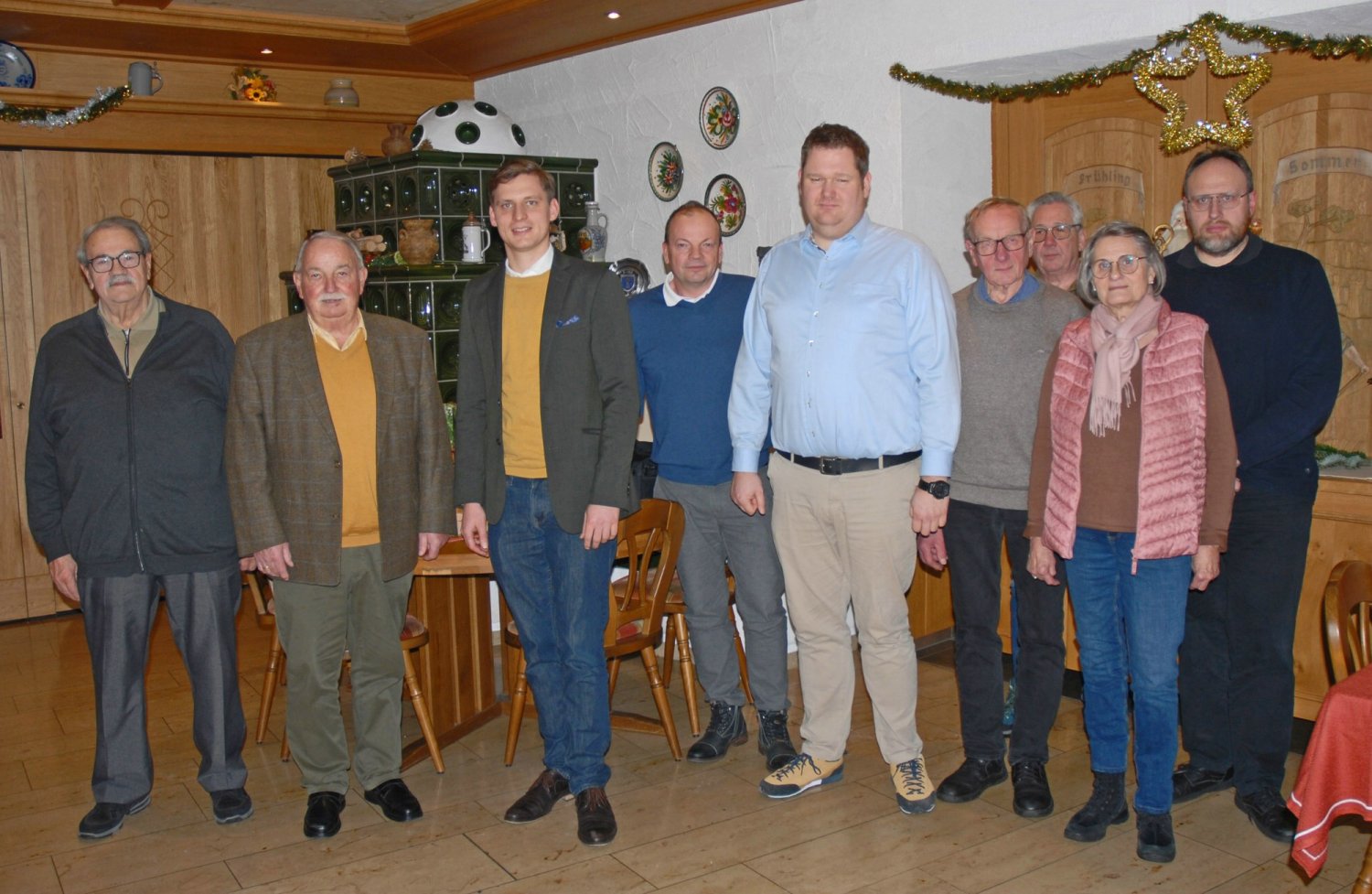 Vorstandsmitglieder der CDU Sinntal