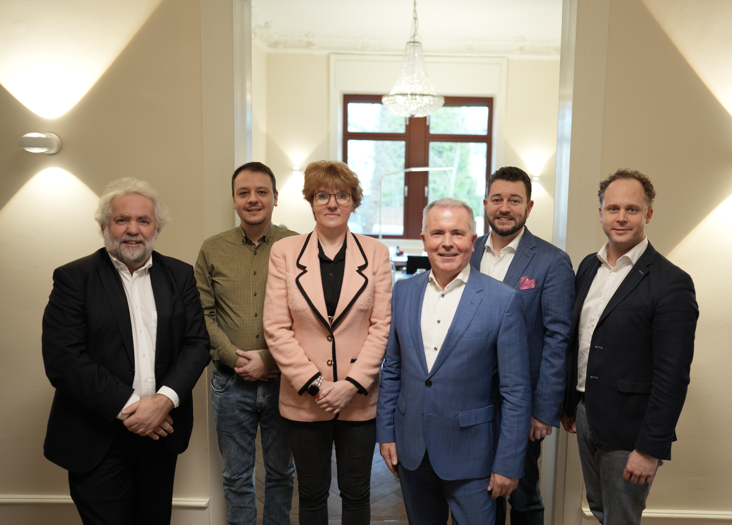 v.l.n.r.: Piesold, Hoffmann, Lauterbach, Fetzer, Protzmann, Sass.