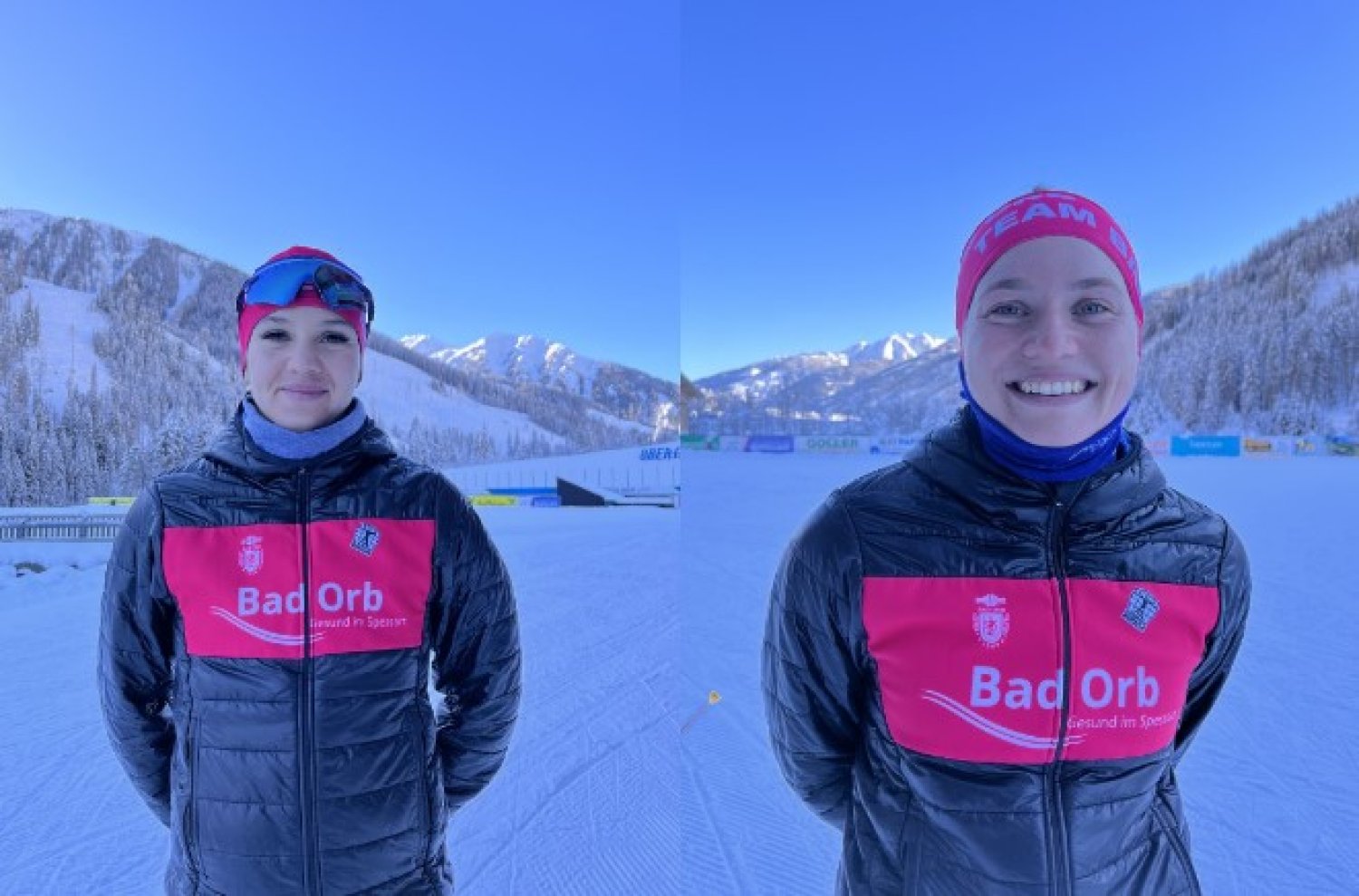 Borbála Sarcia (links) und Alice Rieber (rechts) verstärken ab Sommer das Bad Orber Bundesliga-Triathlonteam