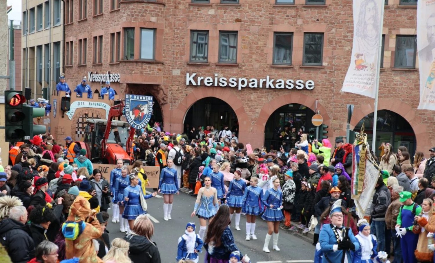 Gut gelaunte und jede Menge Narren waren im vergangenen Jahr in Gelnhausen unterwegs.
