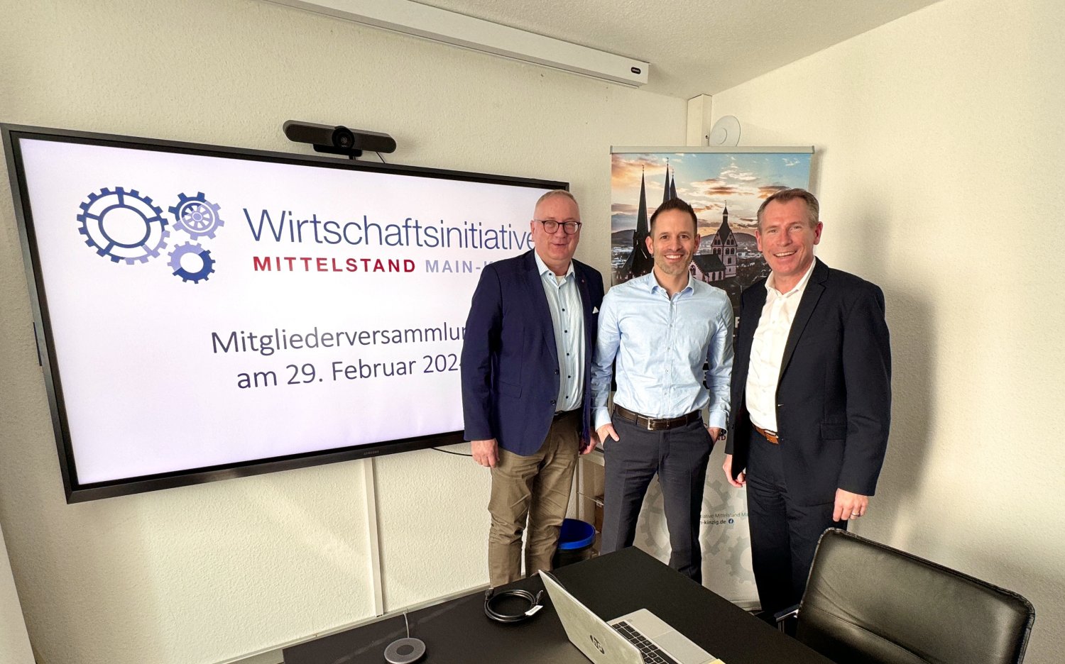 Michael Graf, Christian Hilsdorf und Jochen Grossmann (v.li.).
