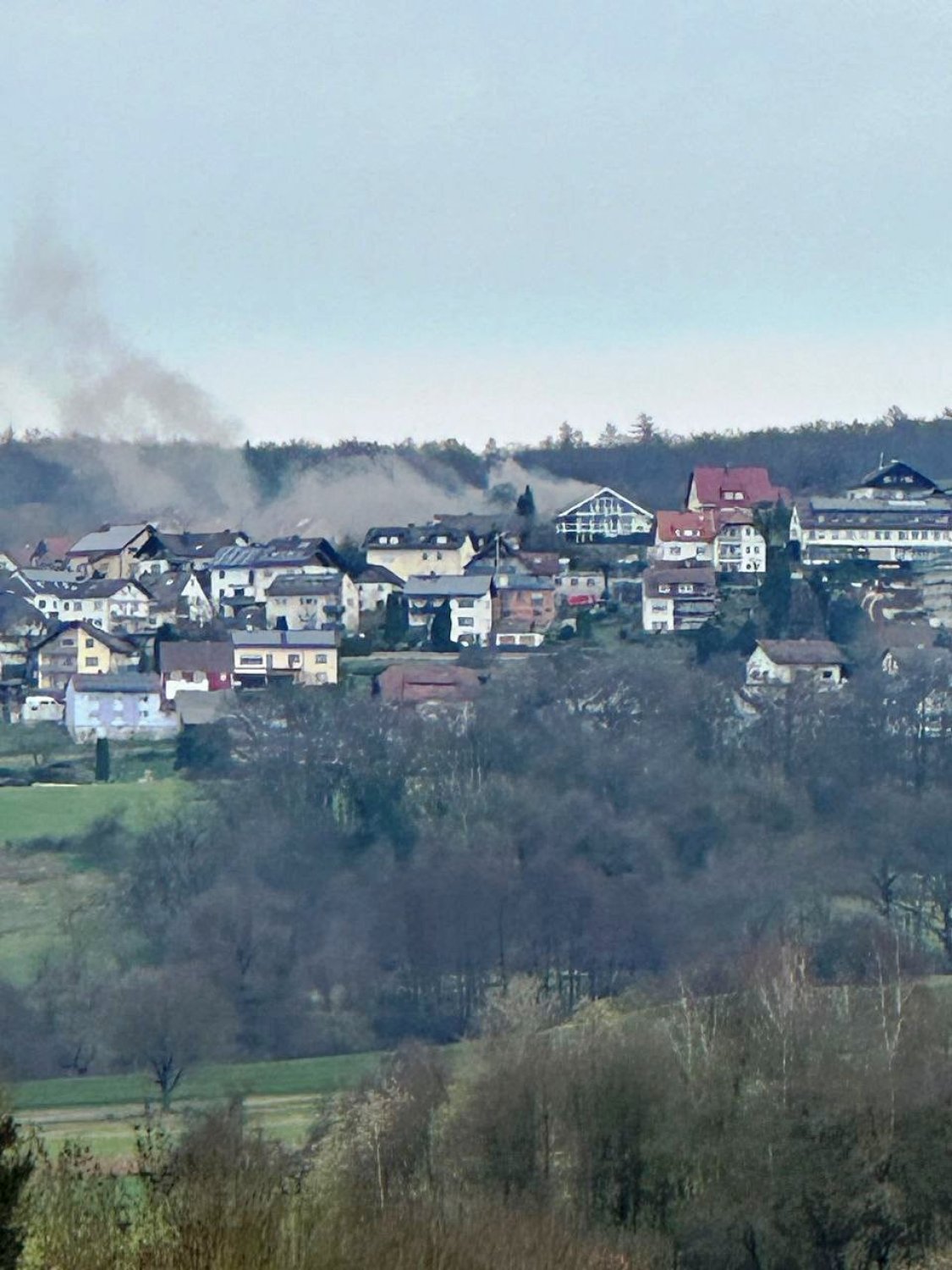 Kellerbrand in Wohnhaus in Kerbersdorf