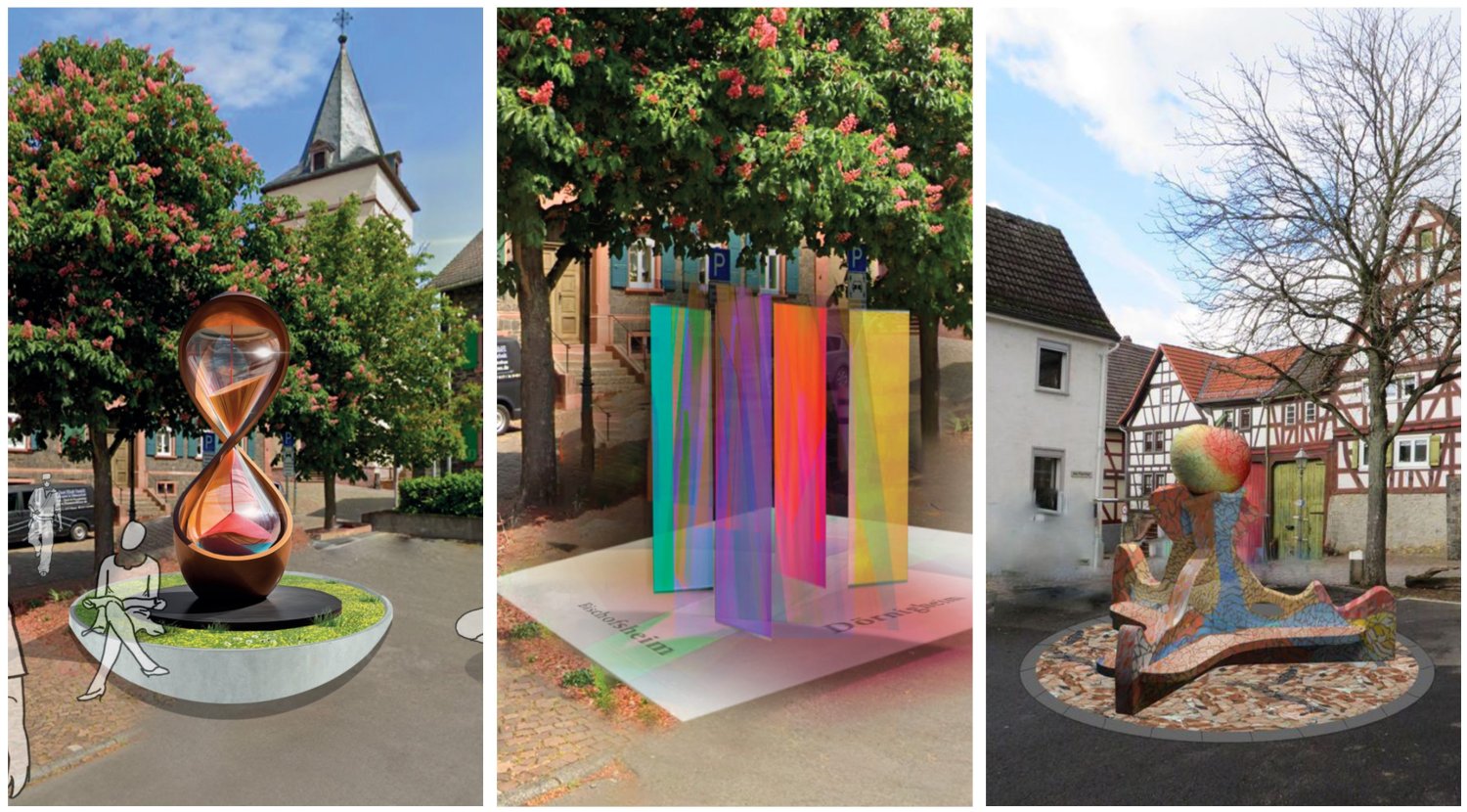 Die Bürger*innen Maintals können beim Bürgervotum ihre Meinung kundtun, welches der drei Kunstwerke aufgestellt werden soll. Die finale Entscheidung über das Kunstwerk trifft die Stadtverordnetenversammlung.