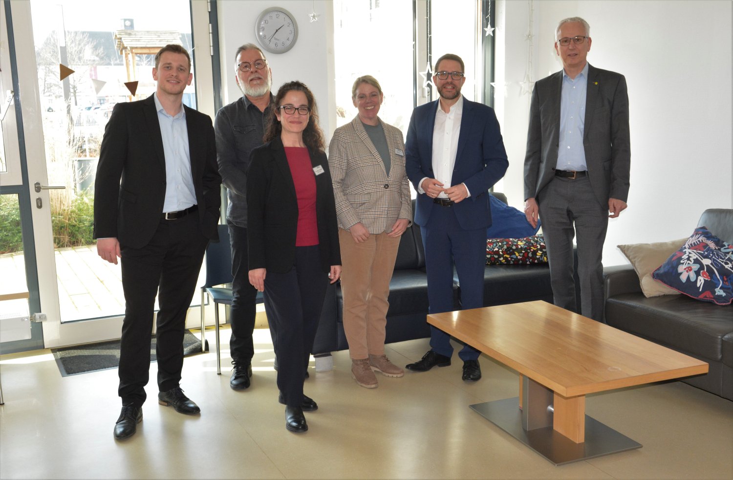 Eftichia Duketis, Benjamin Richter, Thorsten Stolz, Martin Engelhardt, Anja Burg, Dieter Hamisch. 