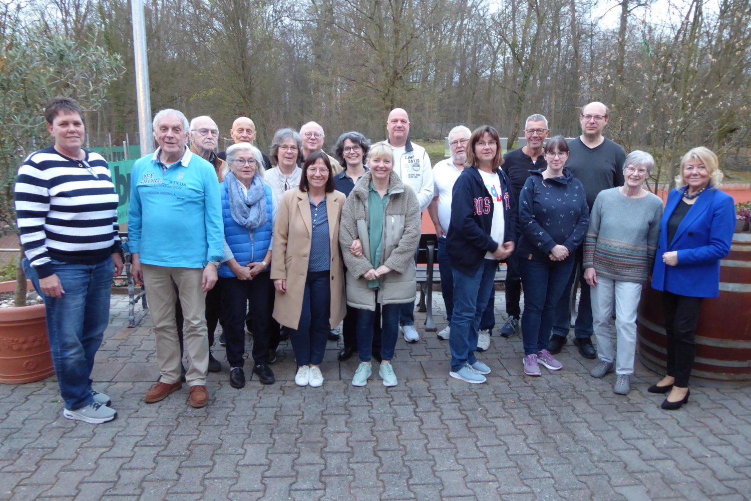 Prüferinnen und Prüfer mit Vertretern des Sportkreises Main-Kinzig e.V