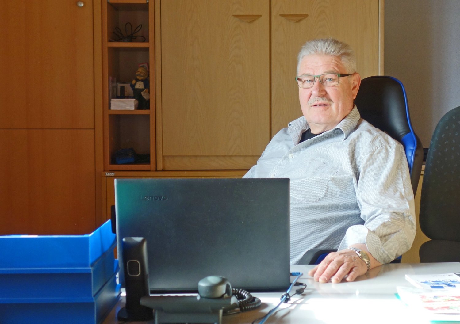 Der Vorsitzende des Sozialverbandes VdK, Ortsverband Sterbfritz, Willhard Münkel.