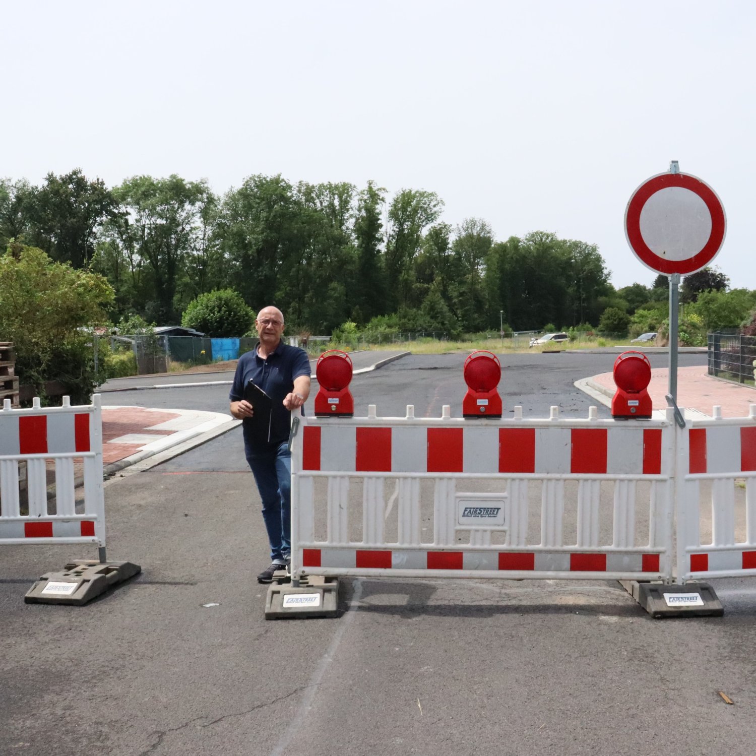 Der erste Bauabschnitt mit Radwegsanierung und Straßenbau ist abgeschlossen