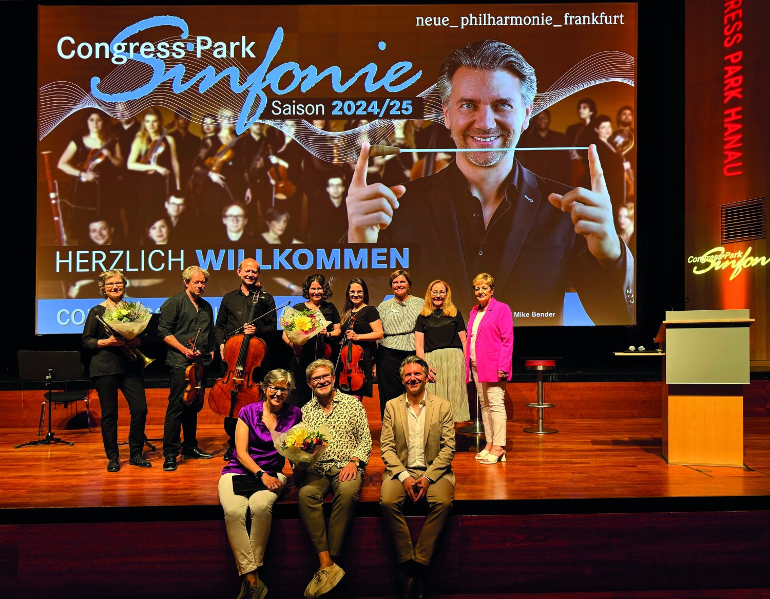 Die 13. Spielzeit der Congress Park Sinfonie mit der Neuen Philharmonie Frankfurt bietet von Oktober 2024 bis Mai 2025 vier Konzerte.