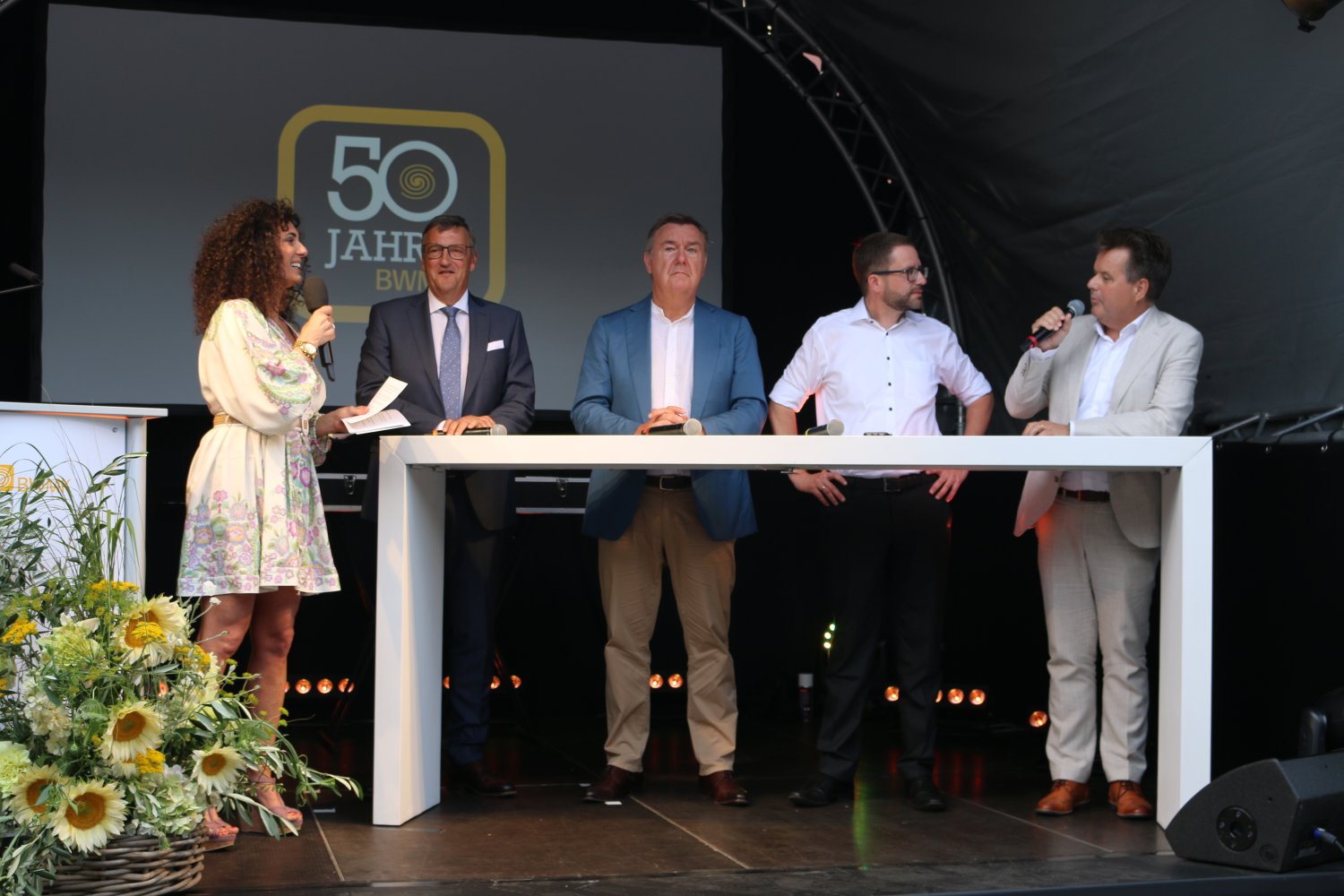 v.l.:Evren Gezer, Martin Berg, Claus Kaminsky, Thorsten Stolz, Juergen Dusel