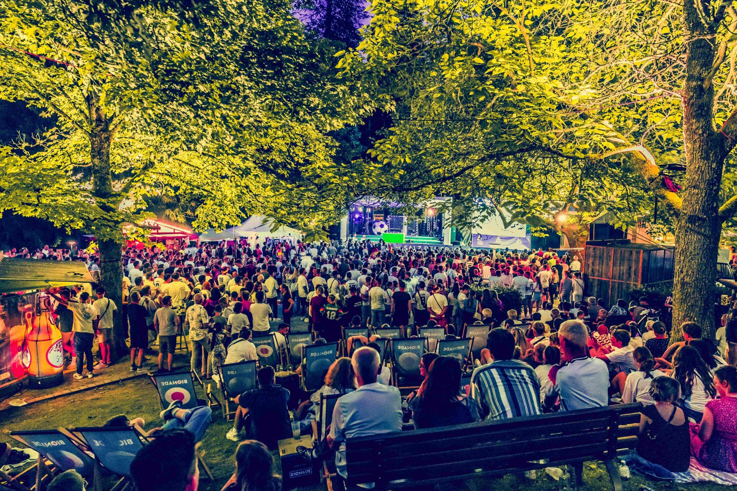 Die EM-Arena im Kurpark von Bad Orb hat die Herzen von über 10.000 Besuchern erobert.