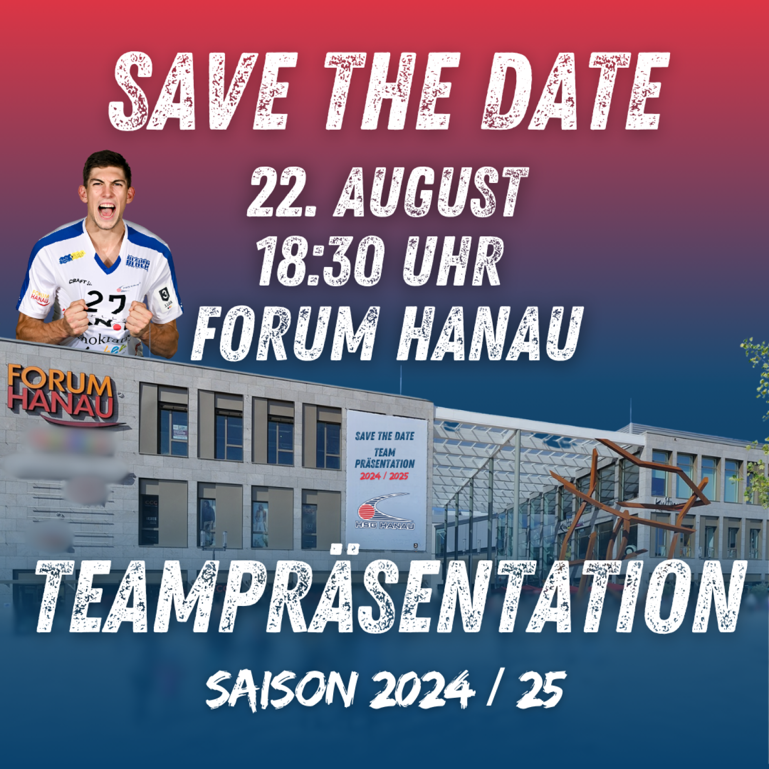 Der Auftakt der Drittligasaison 2024/25 rückt mit schnellen Schritten näher! Ende August beginnt für die HSG Hanau wieder der Kampf um die Punkte in Staffel Süd-West der 3. Liga.