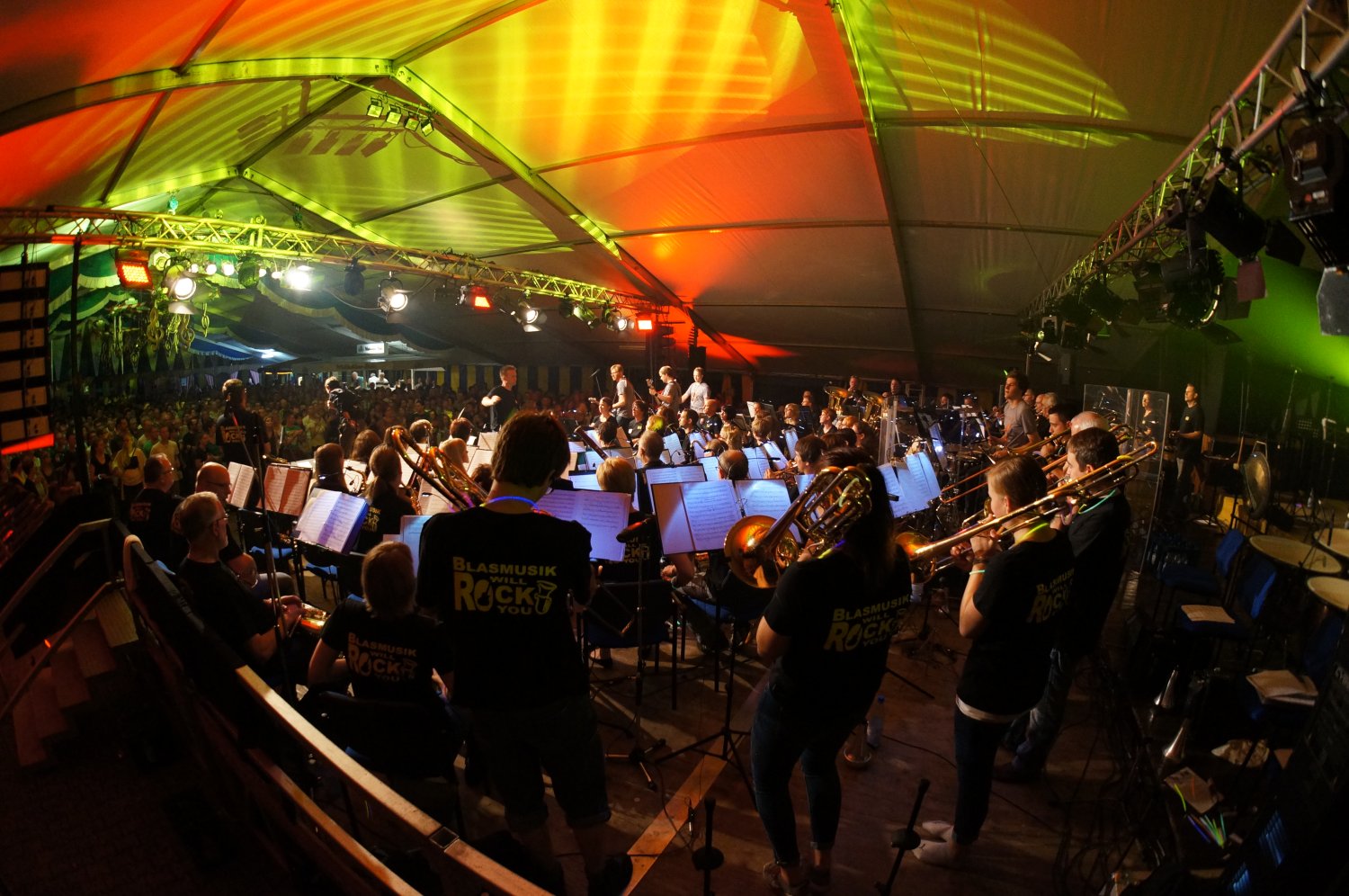 Am 9. August findet das Rockspektakel „Blasmusik Will Rock You“ statt.