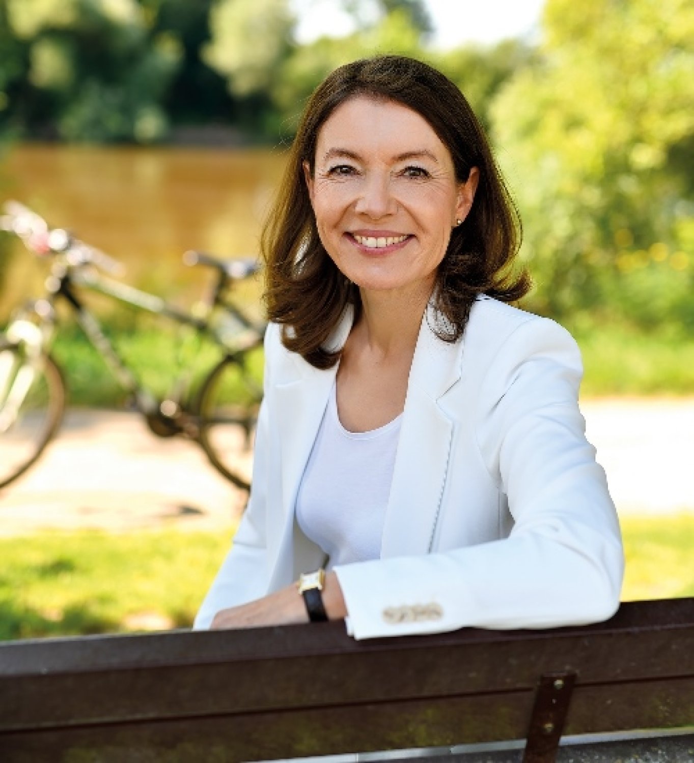 Bürgermeisterin Monika Böttcher freut sich auf den Austausch. ihrer Bürger*innen.