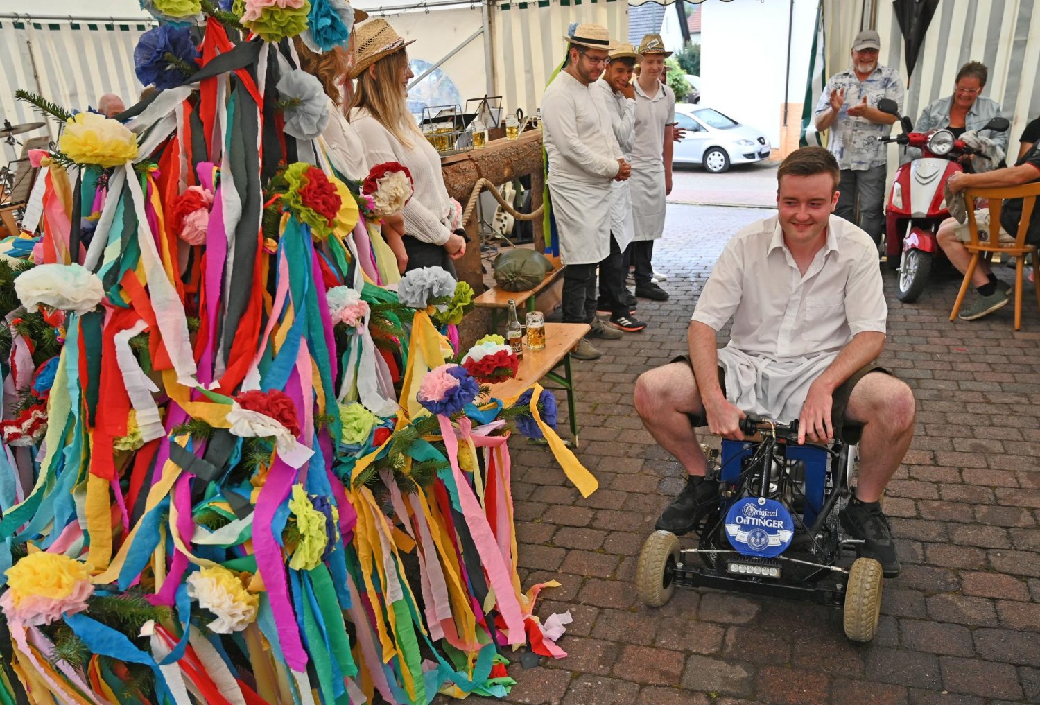 Im Sinntaler Ortsteil Neuengronau wurde traditionell Kirmes gefeiert.