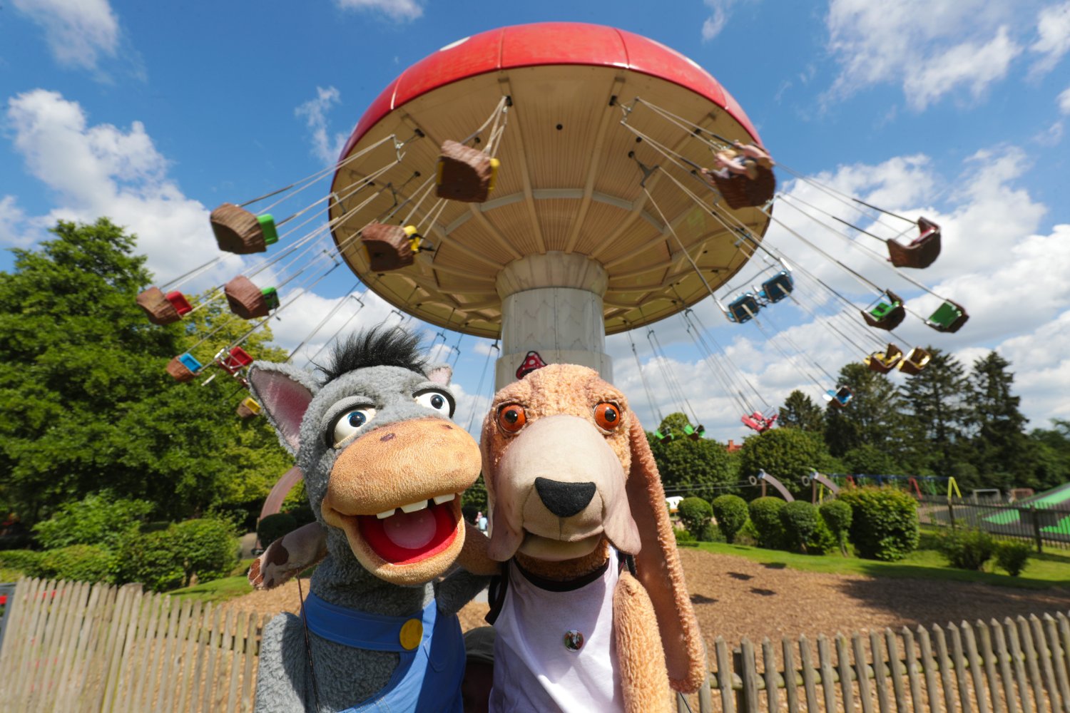 Esel Erli und seine Freunde bekommen noch Zusatzvorstellungen für ihr Musical im Erlebnispark Steinau.