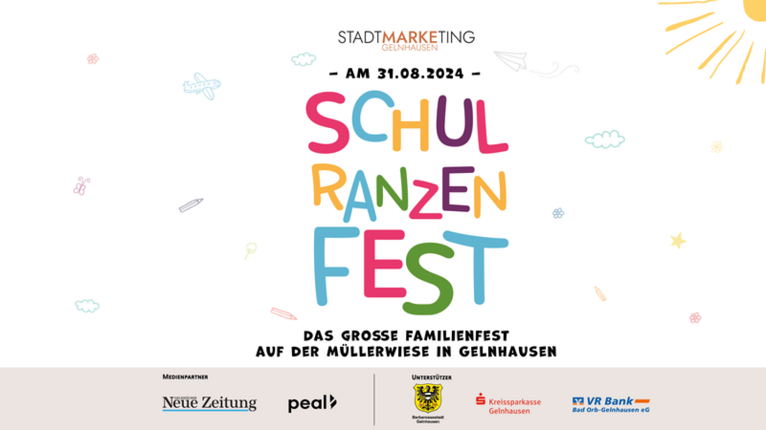 Schulranzenfest am Samstag in Gelnhausen
