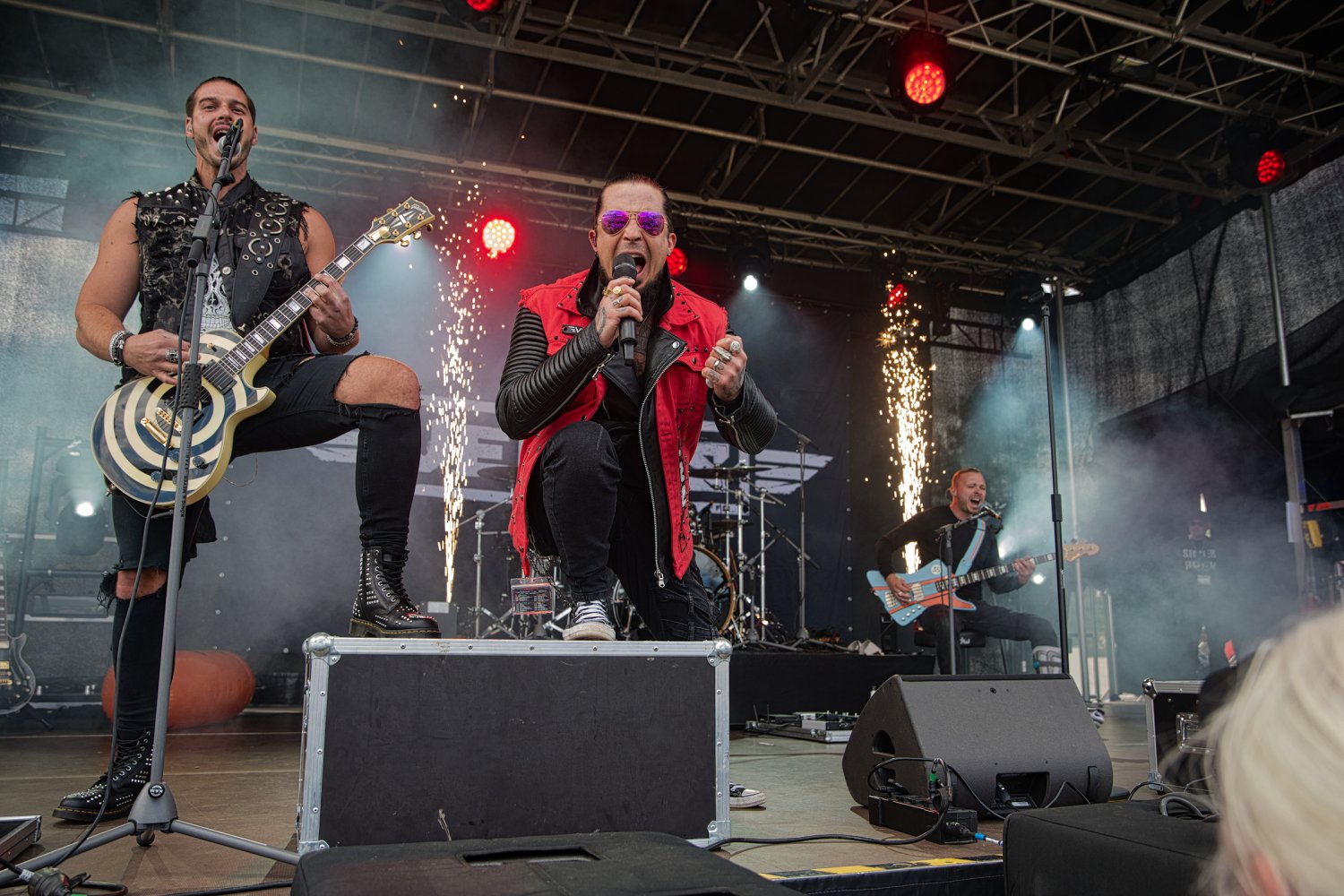 Die Band Versus begeisterte die Rock-Fans