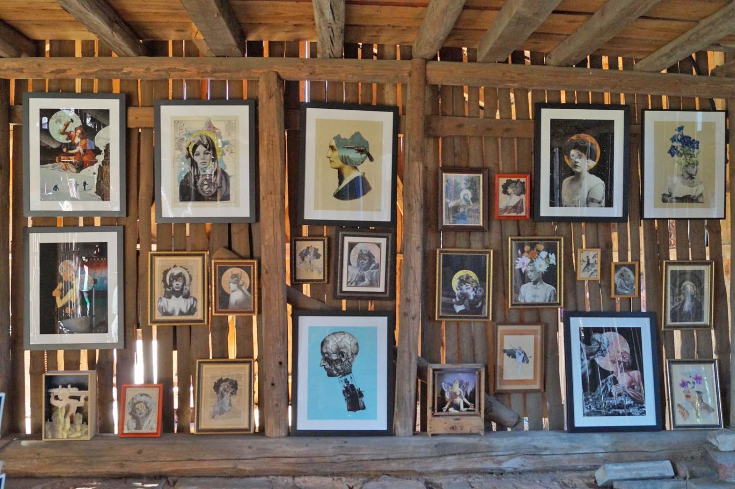 Nach langer Pause verwandelte ein achtköpfiges Organisationsteam die Alte Mühle in Breitenborn für einen Tag wieder in ein Kunstwerk. 