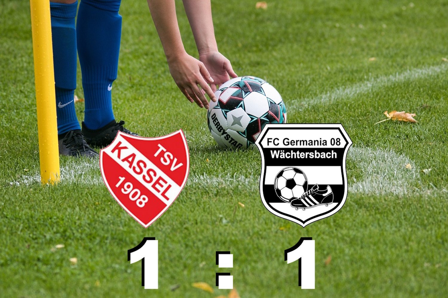 Im Spitzenspiel der Kreisoberliga Gelnhausen teilte man sich die Punkte mit einem 1:1.