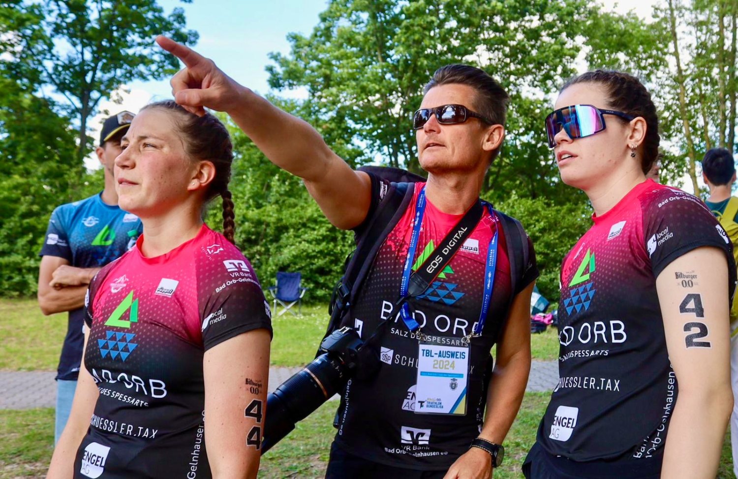 vl.n.r.: Theresa Moser, Adi Kohr und Leonie Hauser.